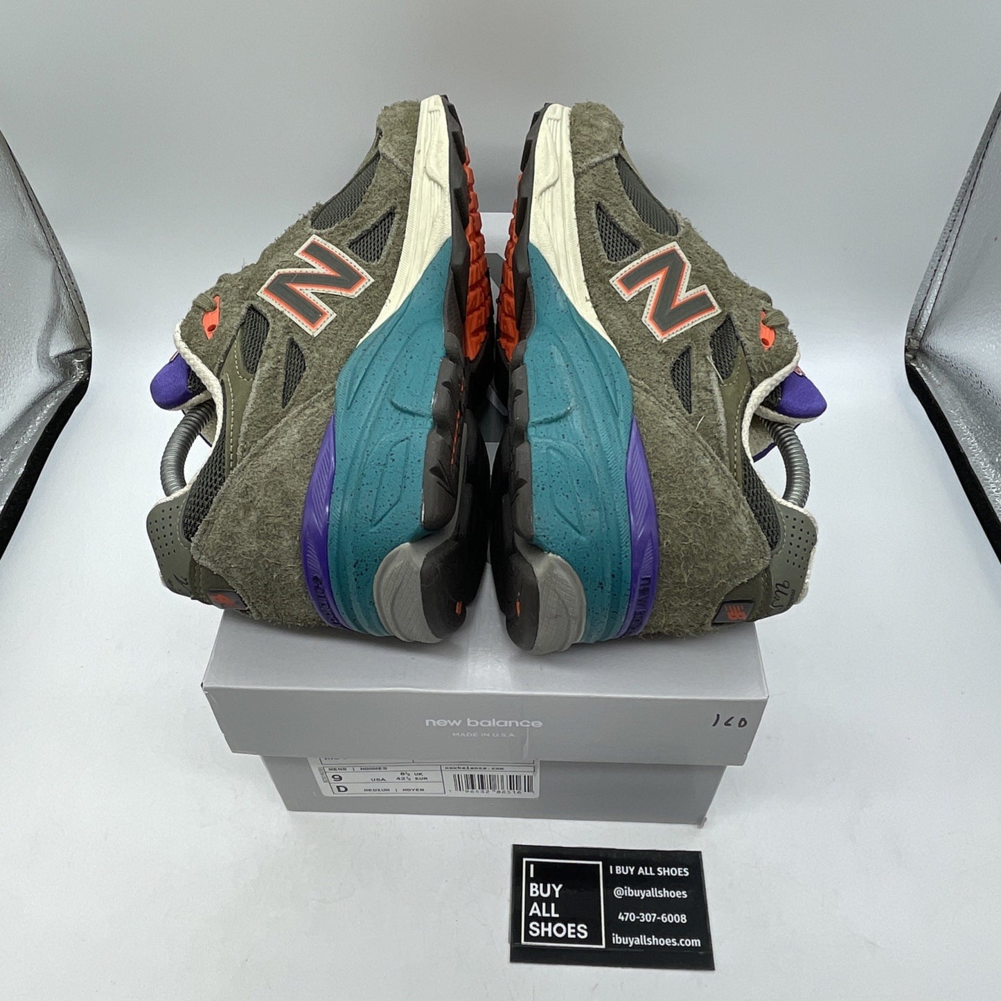 Size 9 - New Balance YCMC x 990v3 Made in USA Trailblazers Suede (M990S03)