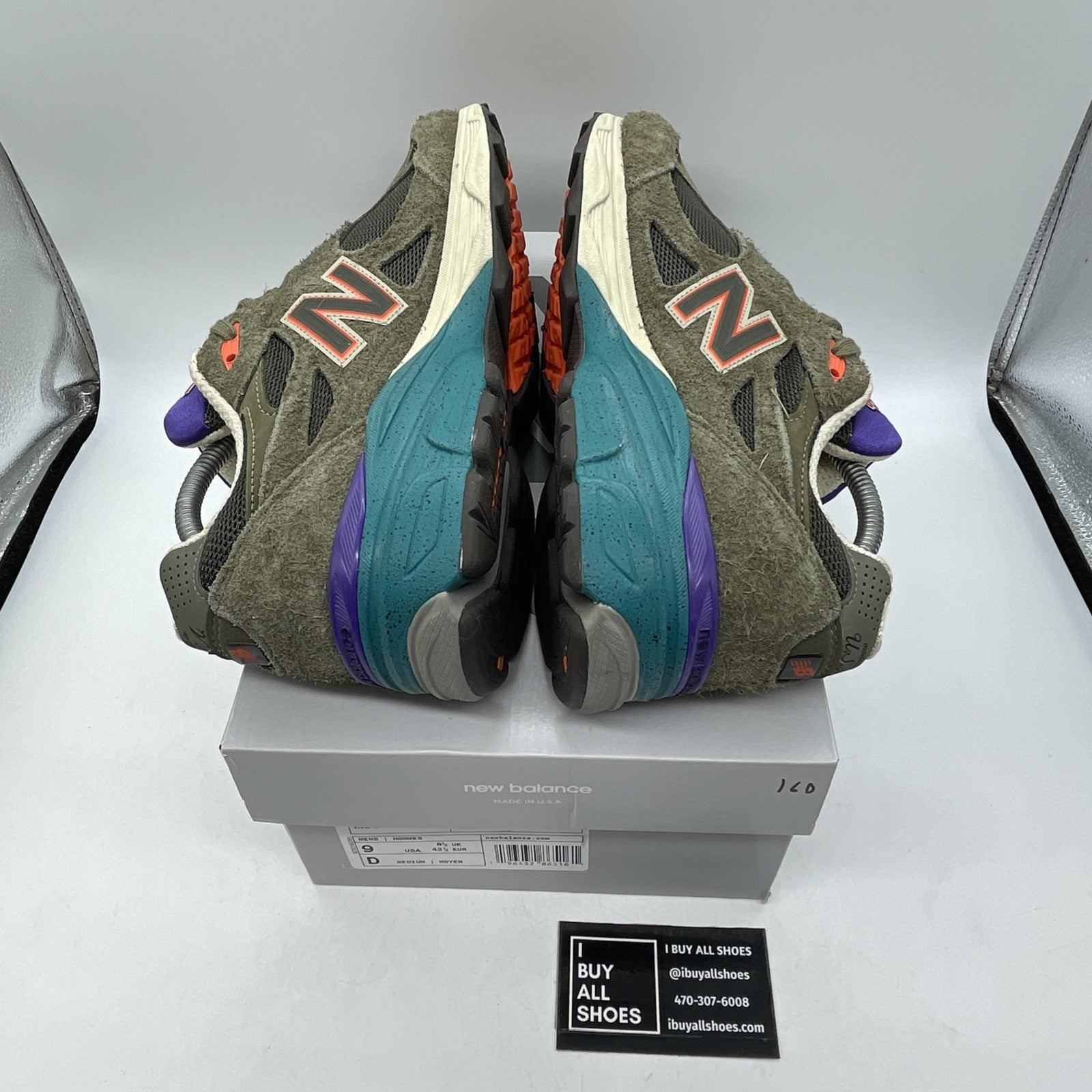 Size 9 - New Balance YCMC x 990v3 Made in USA Trailblazers Suede (M990S03)