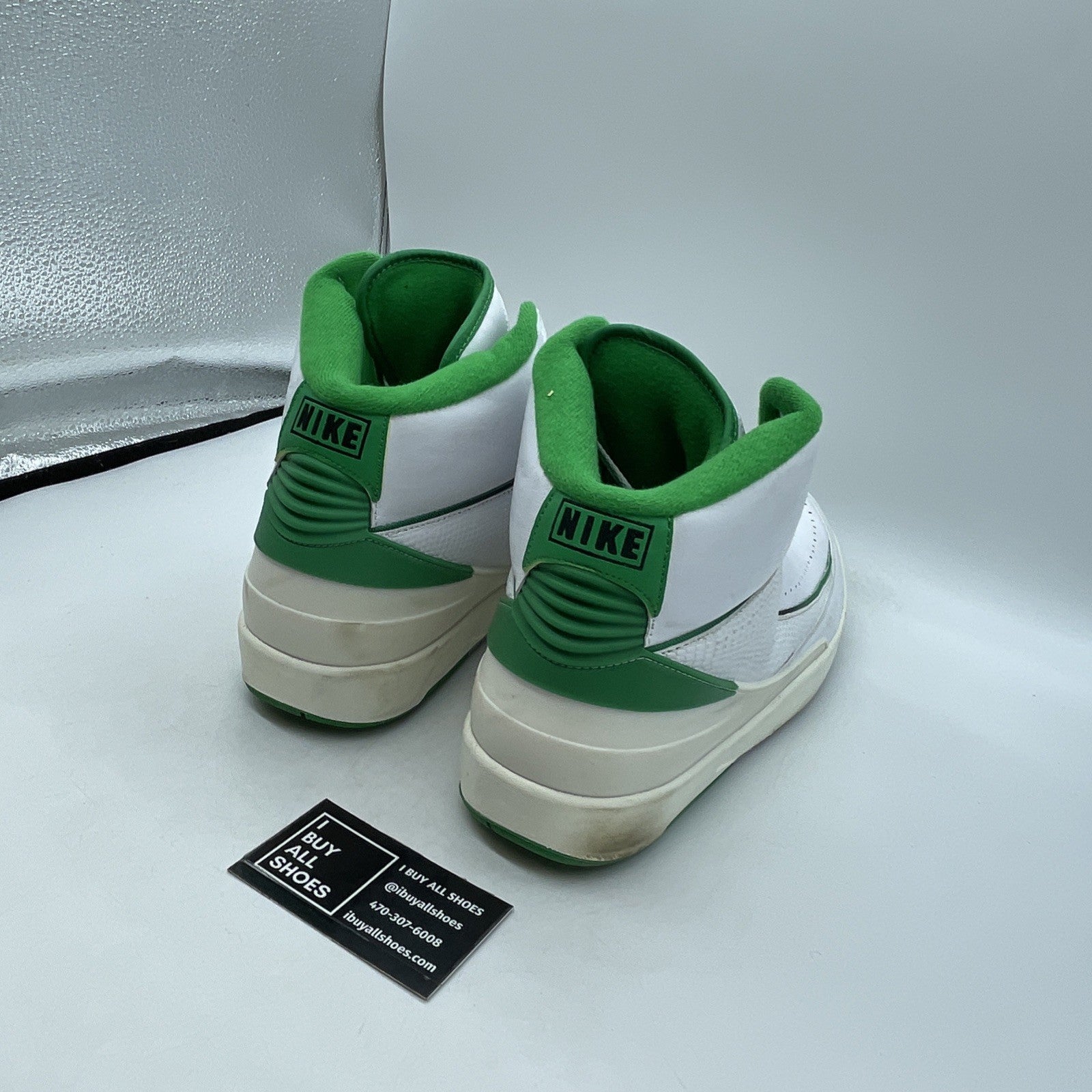 Size 15 - Air Jordan 2 Retro Lucky Green (DR8884-103)