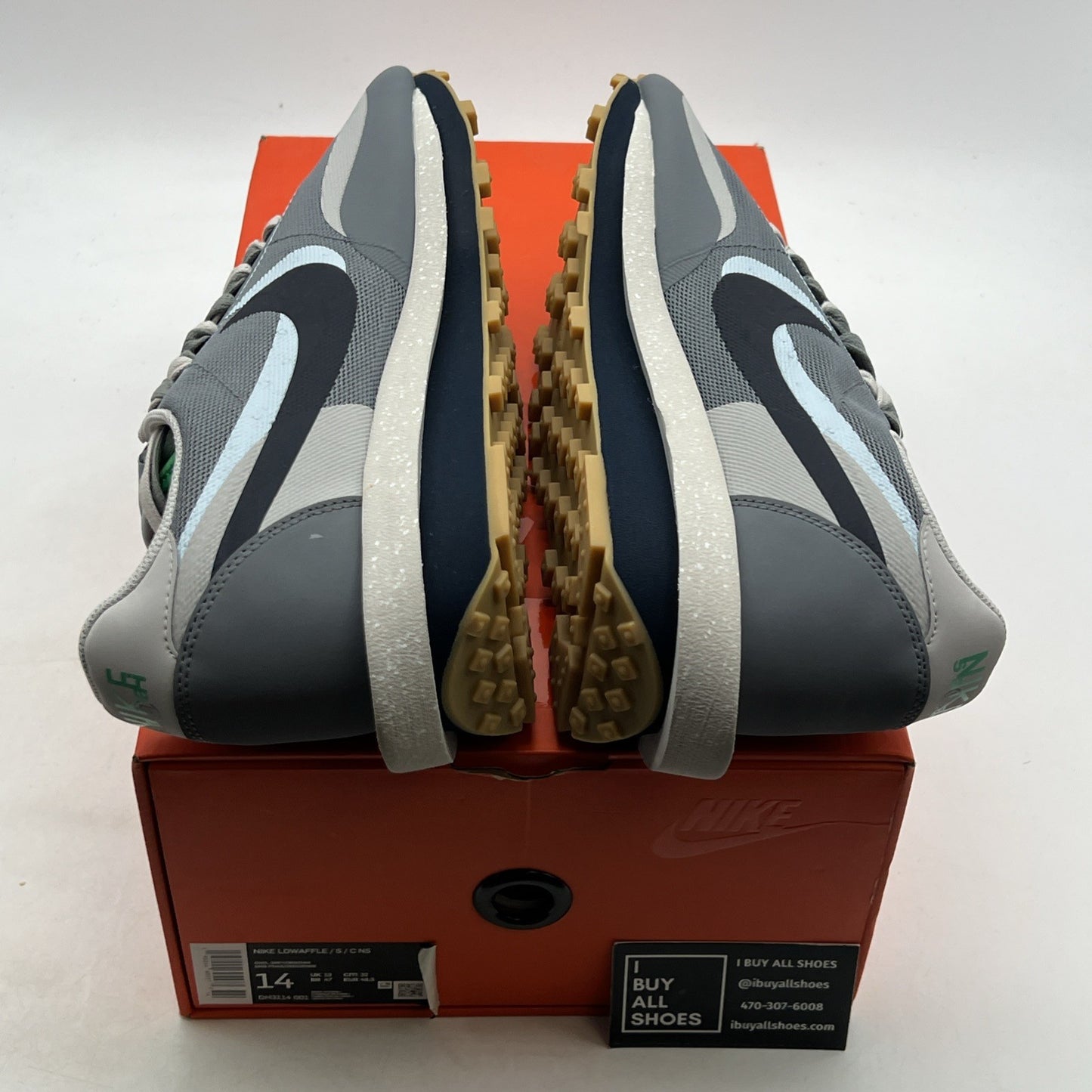 Size 14 - Nike sacai x Clot x LDWaffle Kiss Of Death 2 (DH3114-001)