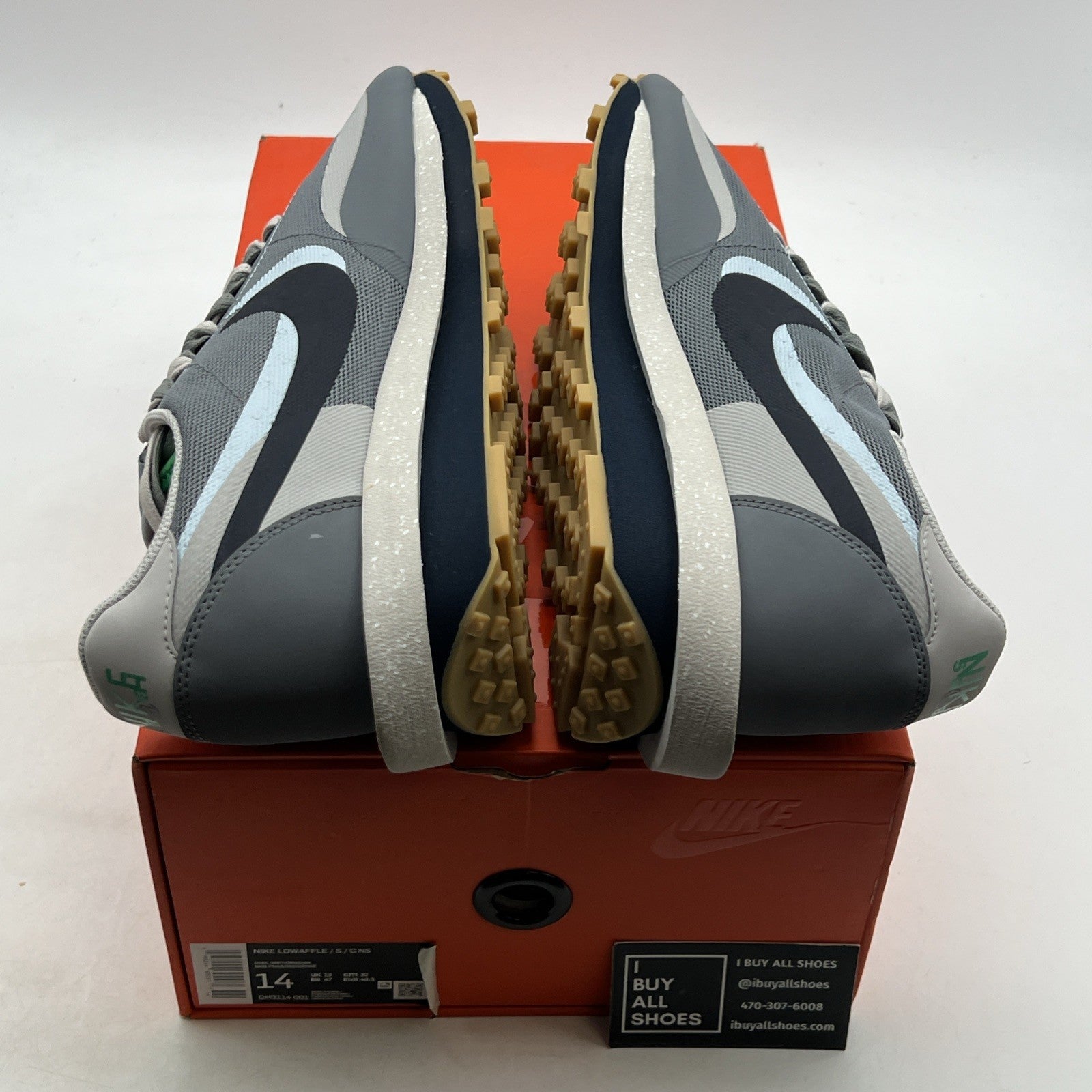 Size 14 - Nike sacai x Clot x LDWaffle Kiss Of Death 2 (DH3114-001)
