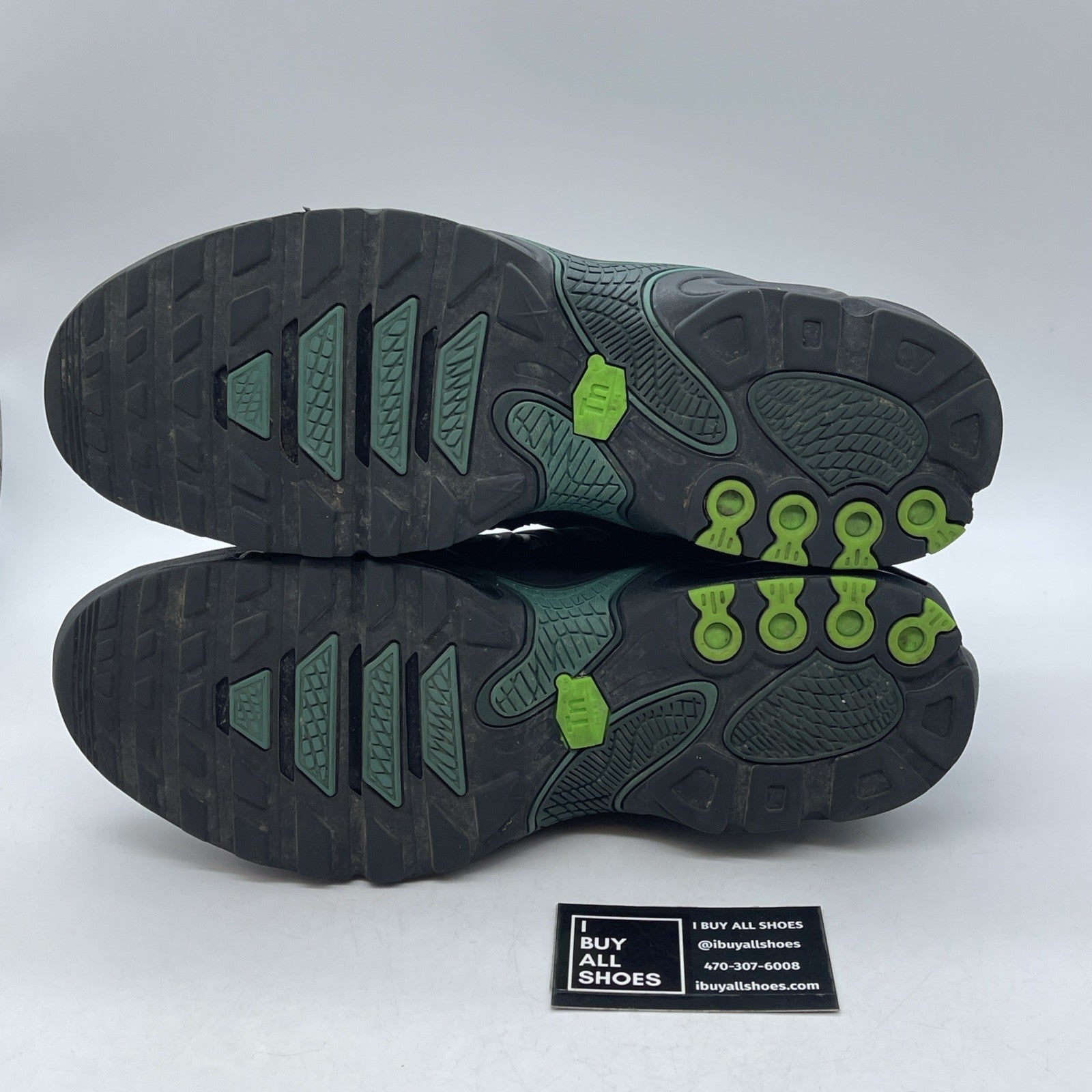 Size 12 - Nike Air Max Plus Drift Black Green Strike Black Leather (FD4290-006)