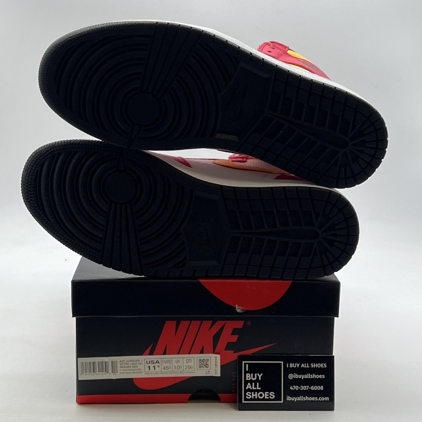 Size 11.5 - Air Jordan 1 Retro High OG Light Fusion Red 2021 (555088-603)