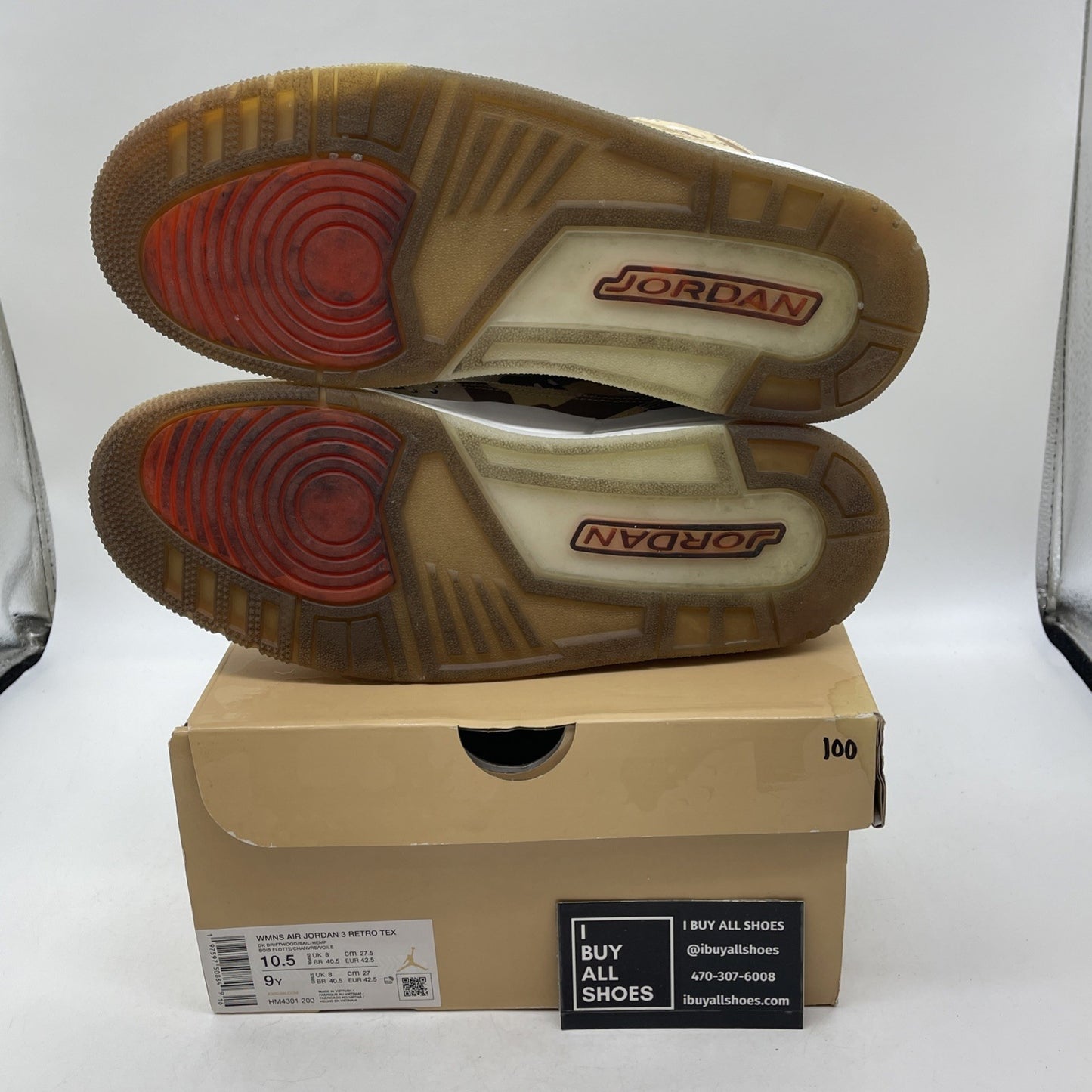 Size 10.5W - Nike Jordan 3 Retro WNBA Desert Camo (HM4301-200)