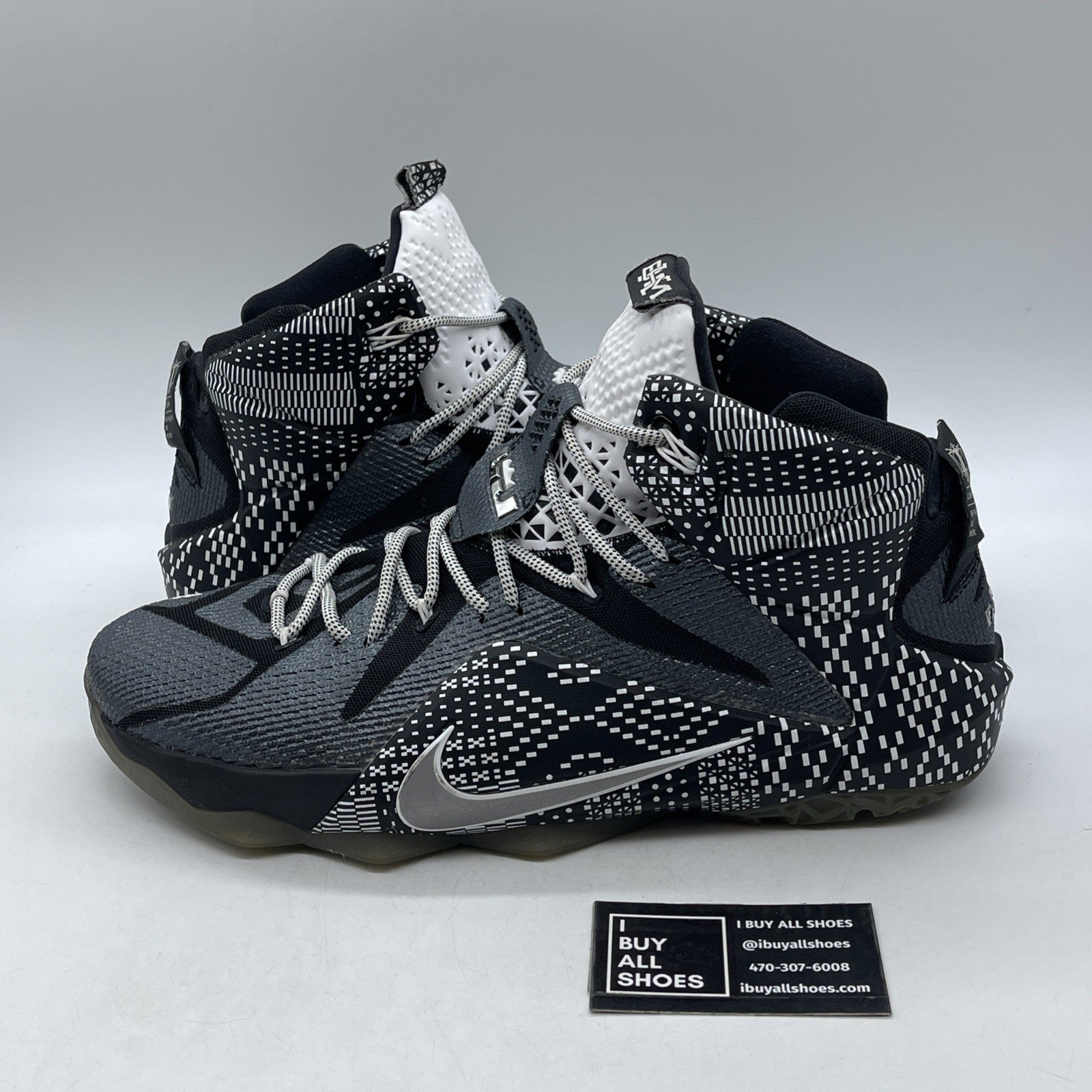 Size 14 - Nike LeBron 12 BHM (718825-001)