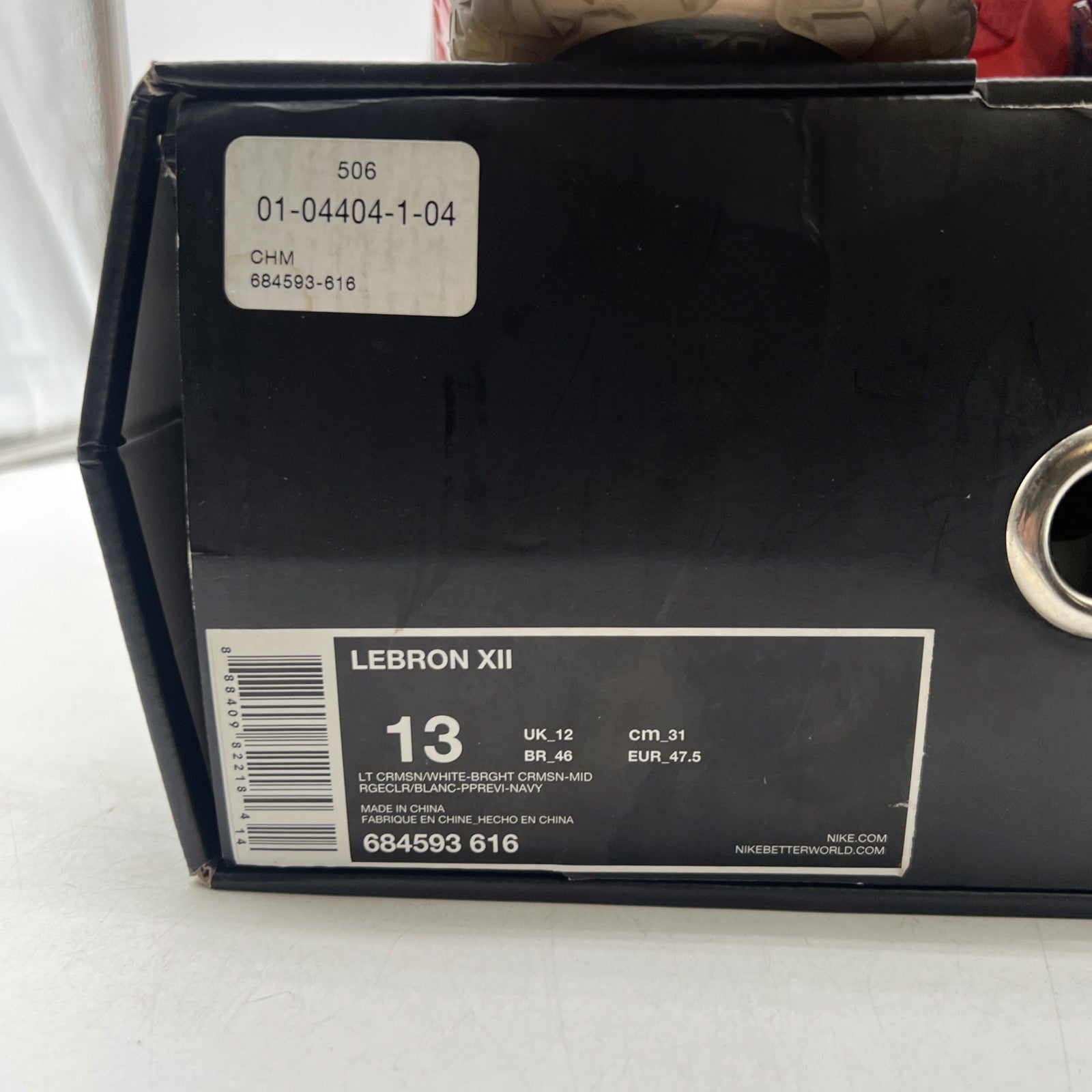 Size 13 - Nike LeBron 12 USA - (684593-616)