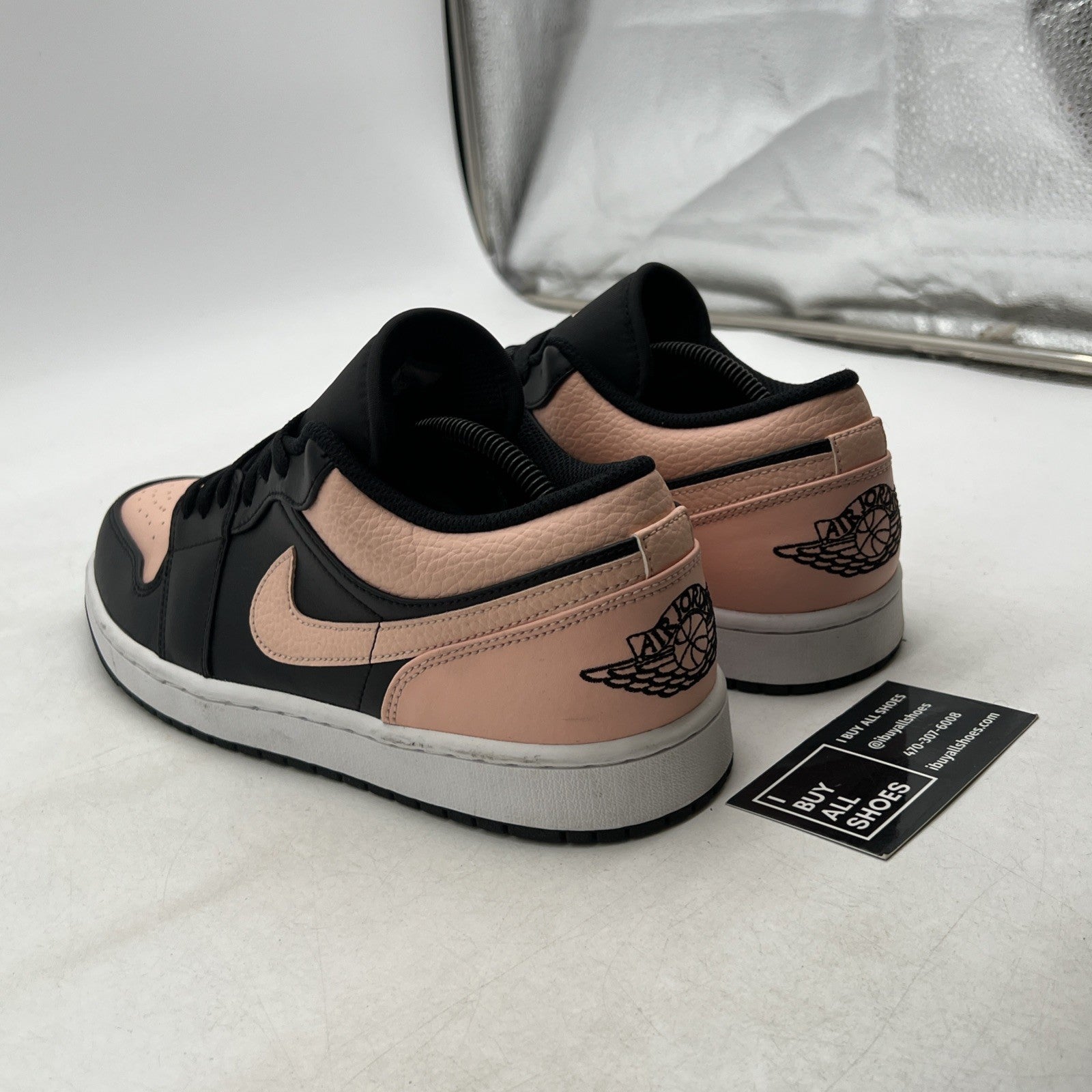 Size 10 - Air Jordan 1 Low Crimson Tint (553558-034)