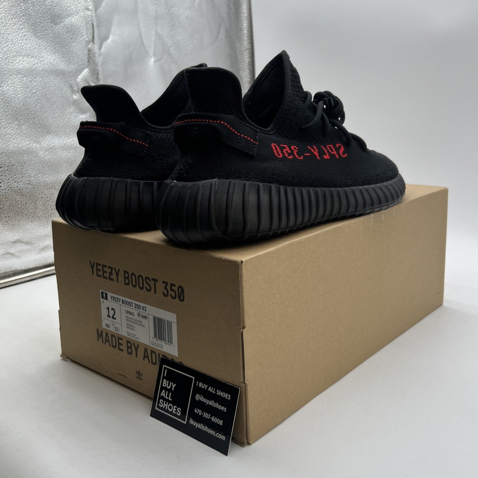 Size 12 - adidas Yeezy Boost 350 V2 Low Bred (CP9652)