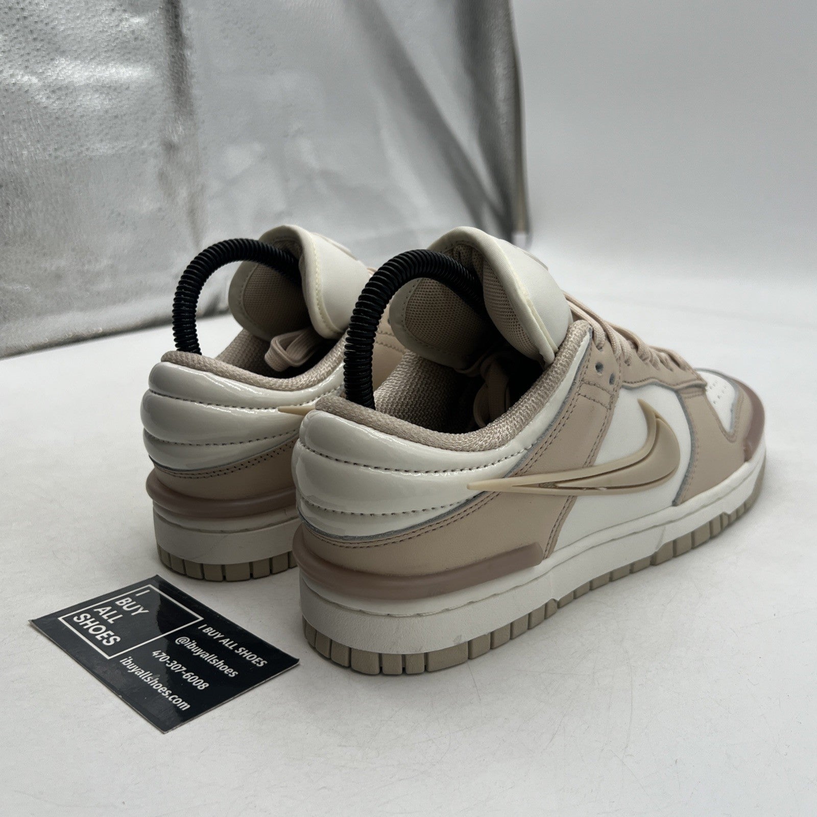 Size 6.5 - Nike Dunk Twist Low Sanddrift W (DZ2794-102)