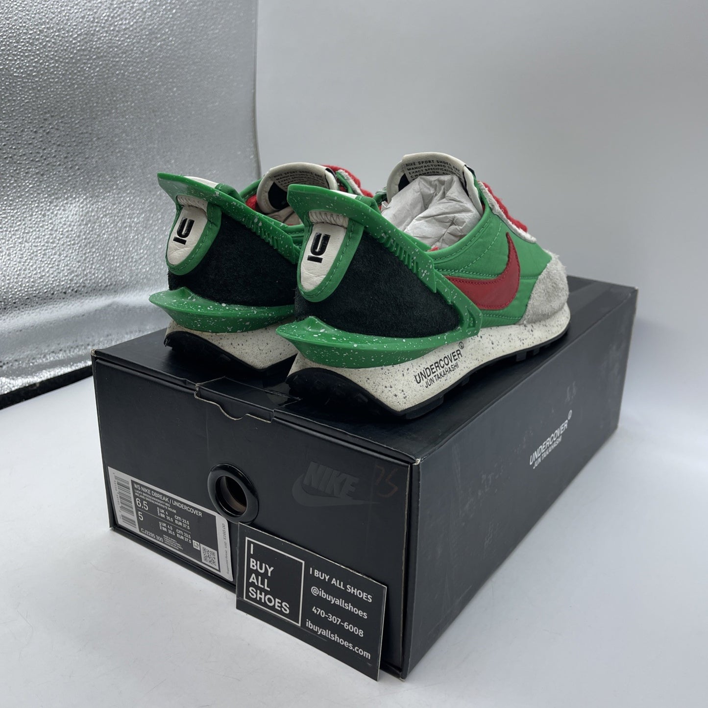 Size 6.5W - Nike Undercover x Daybreak Lucky Green Suede Leather (CJ3295-300)