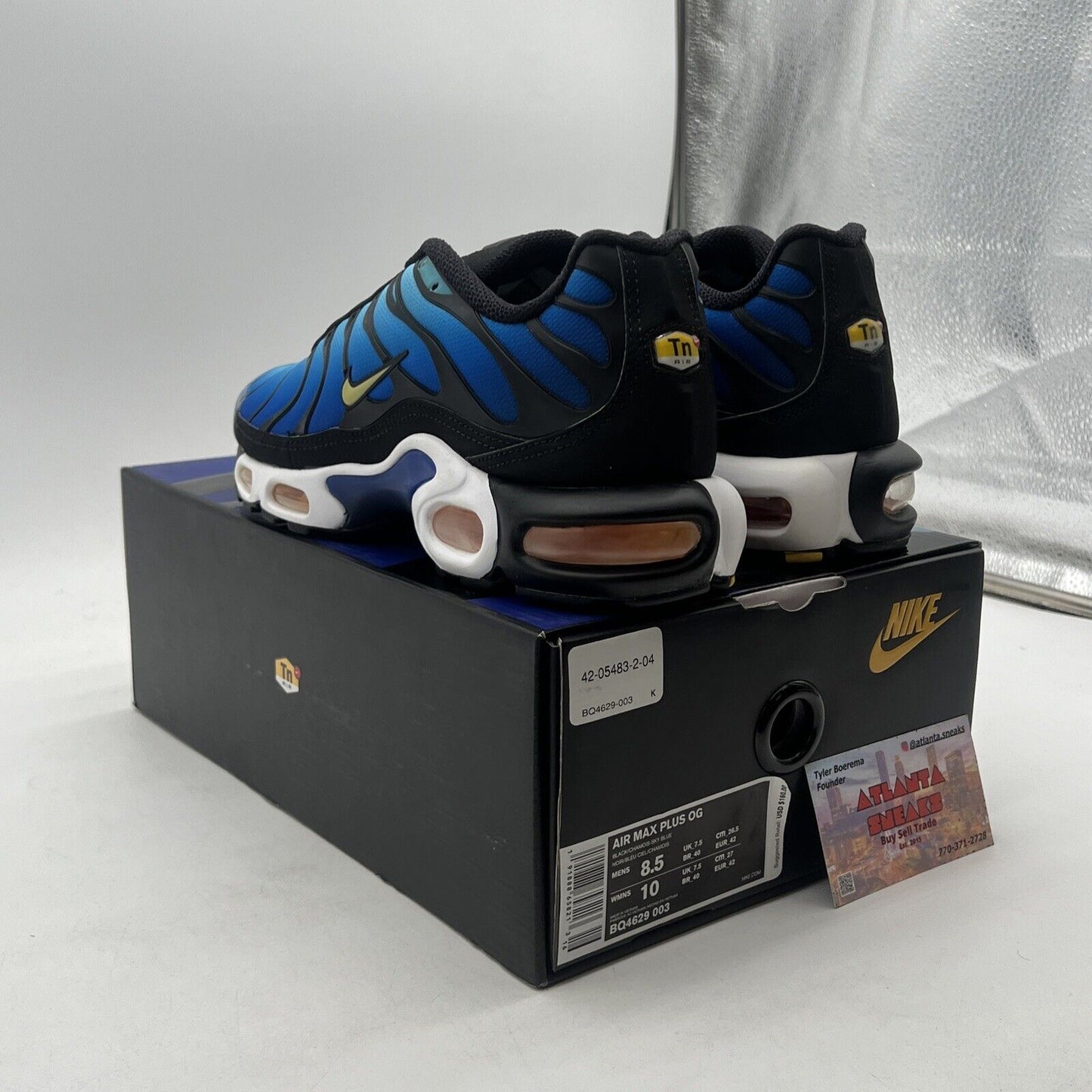 Size 8.5 - Nike Air Max Plus 2018 Hyper Blue (BQ4629-003)