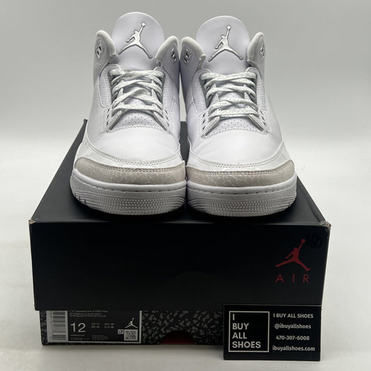 Size 12 - Air Jordan 3 Retro 2025 Pure Money (CT8532-111)