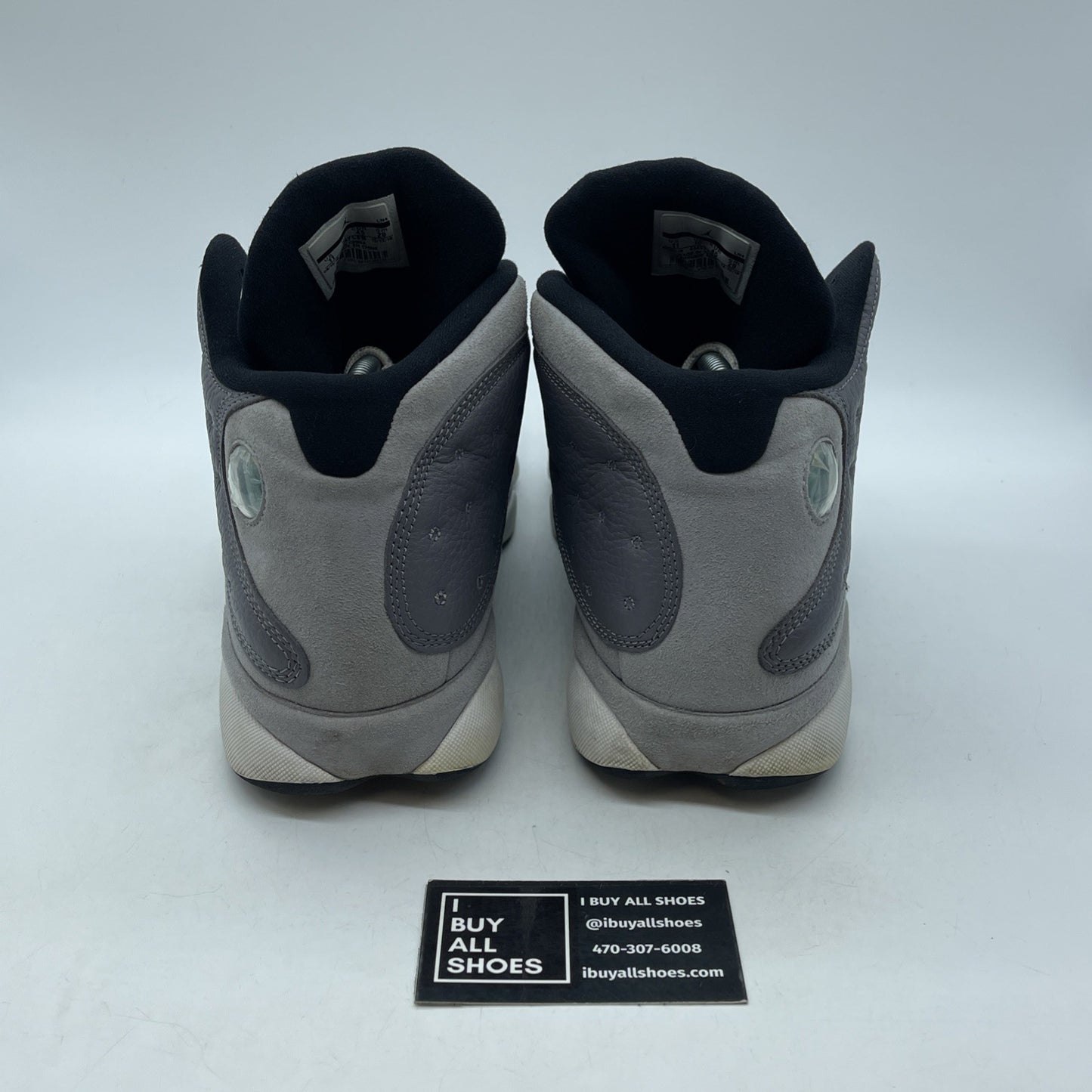 Size 11 - Air Jordan 13 Retro Atmosphere Grey Suede Leather (414571-016)