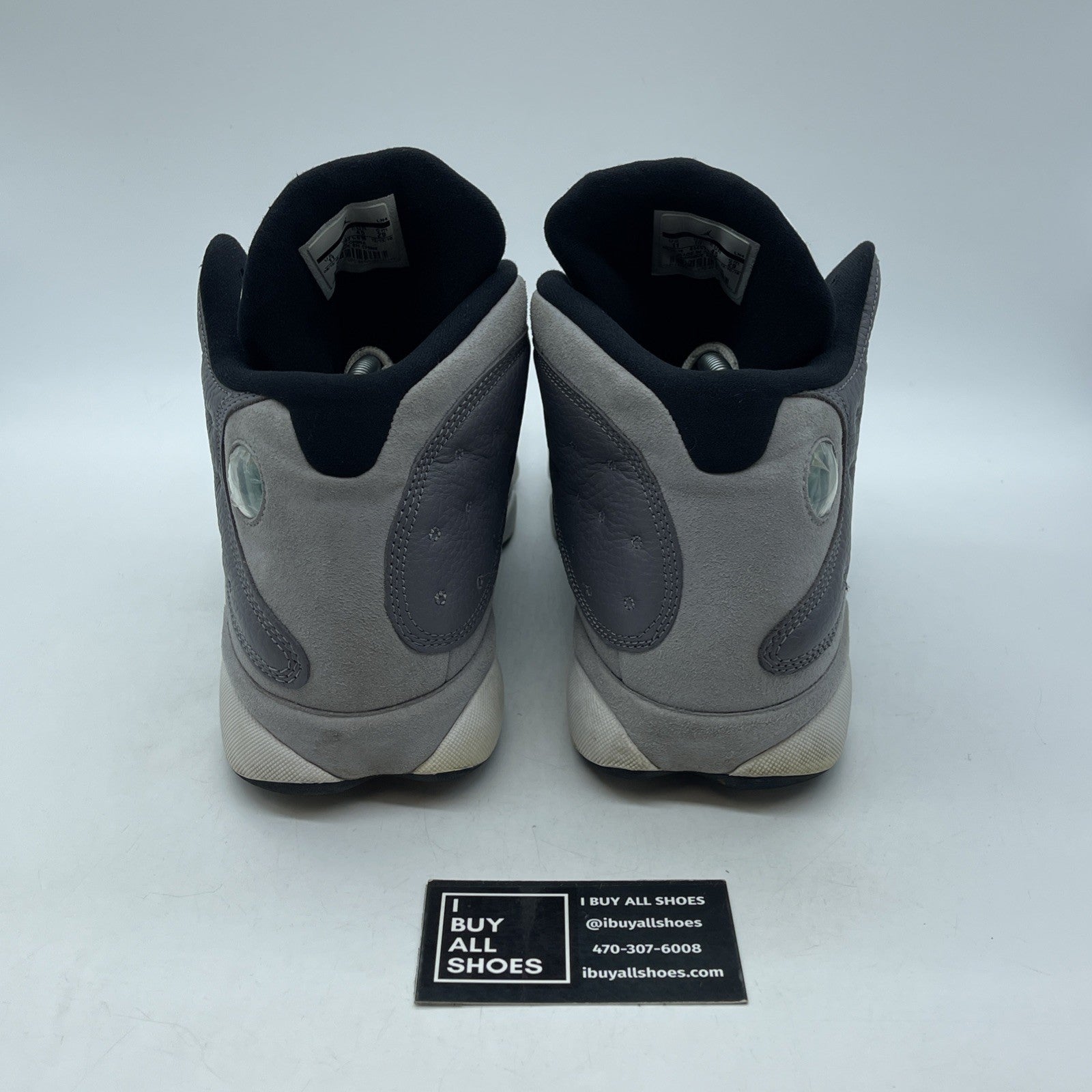 Size 11 - Air Jordan 13 Retro Atmosphere Grey Suede Leather (414571-016)
