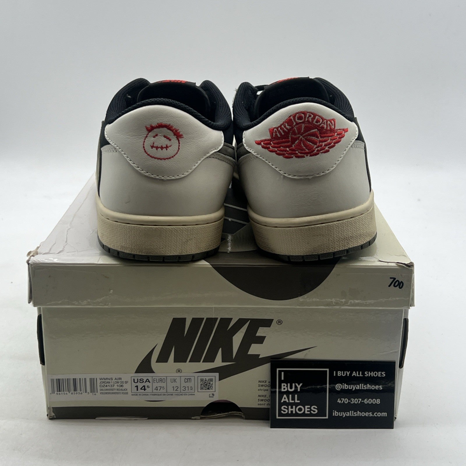 Size 14.5 - Air Jordan 1 Retro OG x Travis Scott Low Olive W (DZ4137-106)