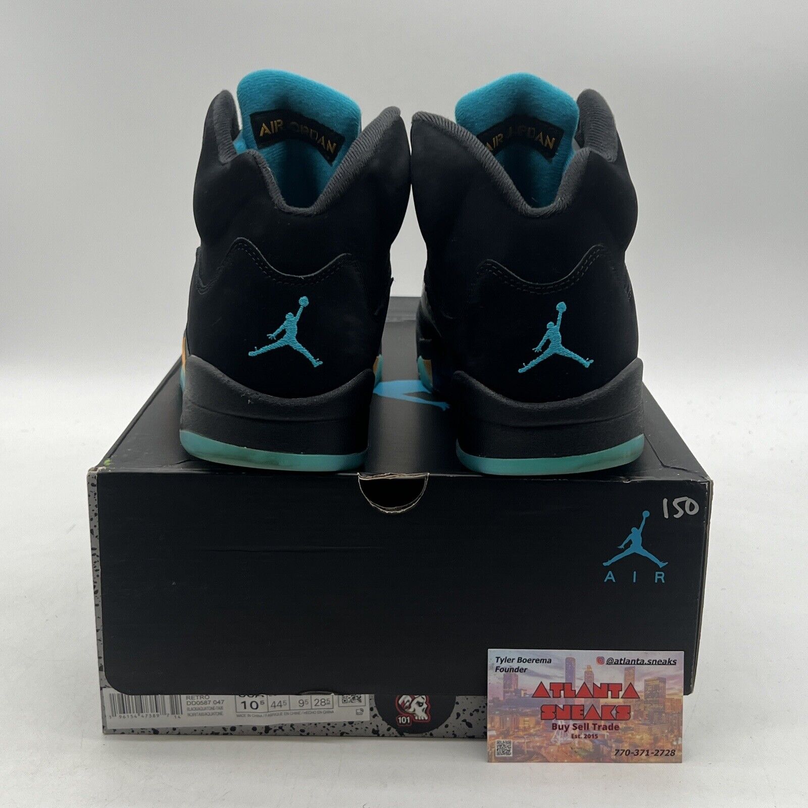 Size 10.5 - Jordan 5 Retro Mid Aqua (DD0587-047)