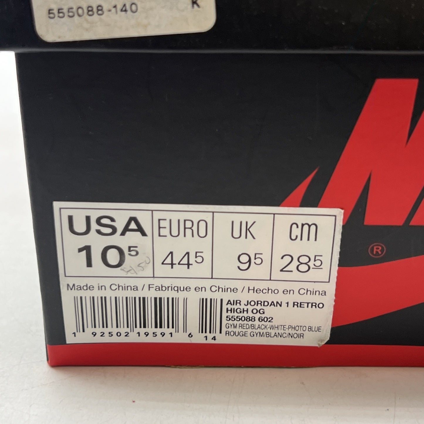 Size 10.5 - Air Jordan 1 Retro OG Special Box x Marvel High Origin Story