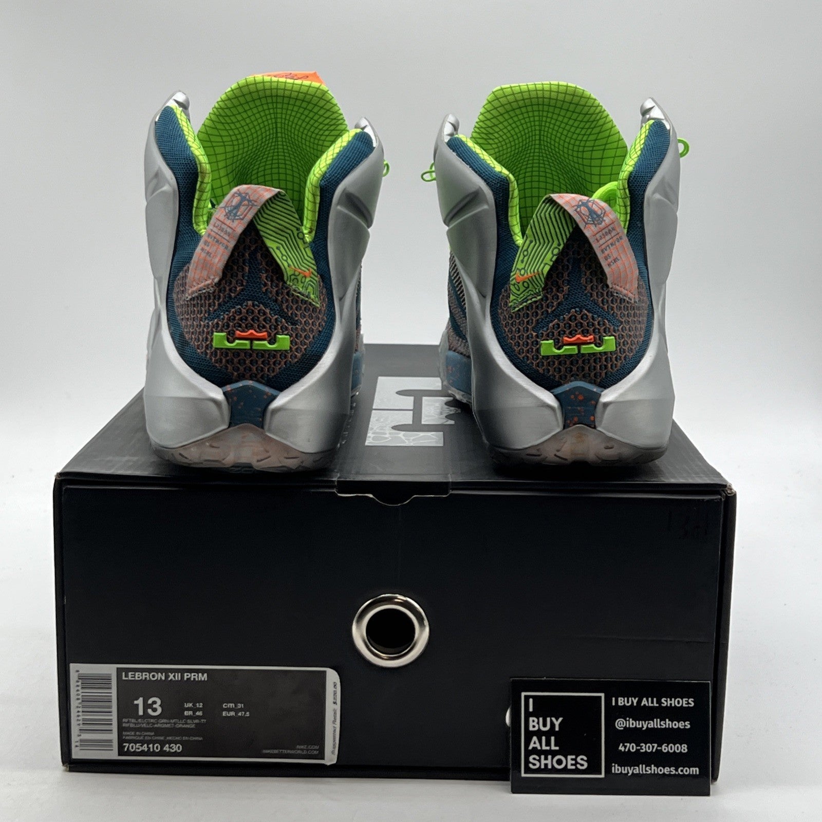 Size 13 - Nike LeBron 12 Trillion Dollar Man (705410-430)