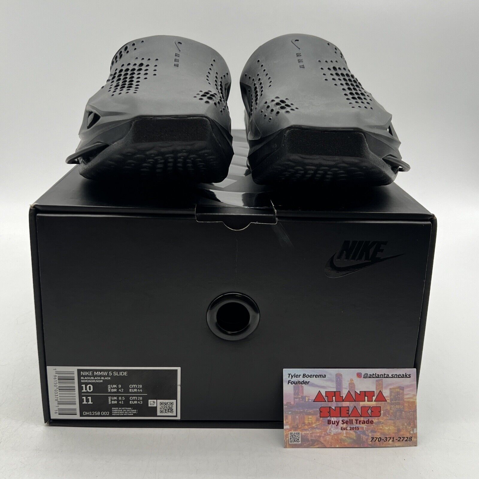 Size 10 - Matthew M. Williams X 005 Slides Black (DH1258-002)