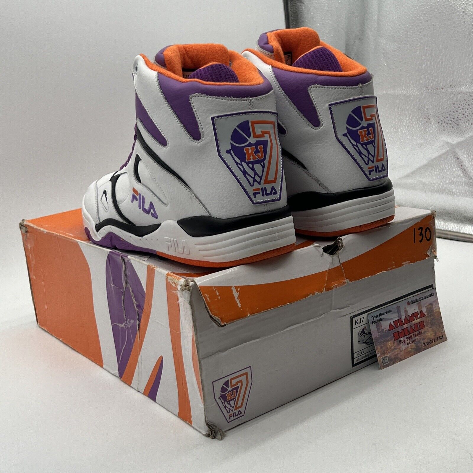 FILA KJ7 Kevin Johnson Mens Size 10.5 Phoenix Suns Mens (1VB90079-184)