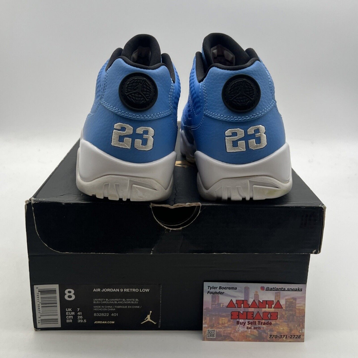 Size 8 - Air Jordan 9 Retro Low Pantone (832822-401)
