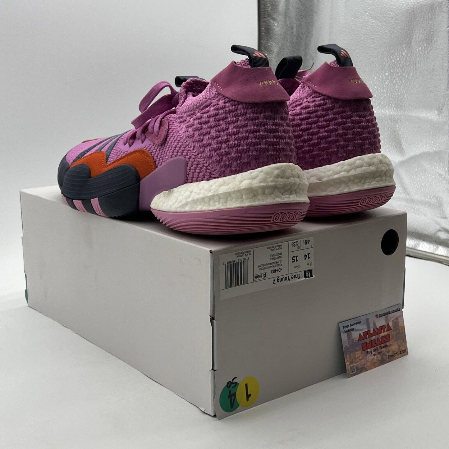 Size 14 - Adidas Trae Young 2 Stratosphere (H06483)