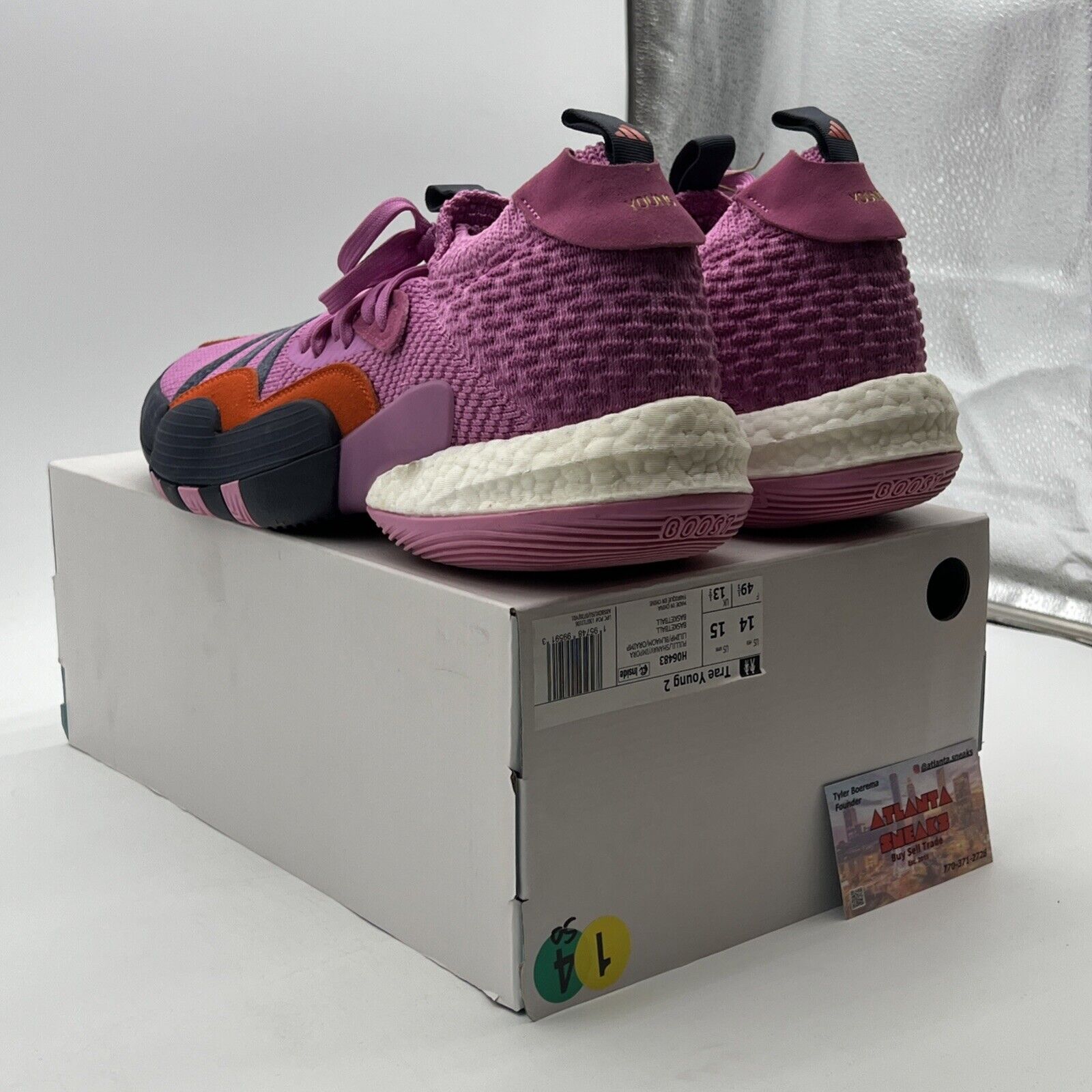 Size 14 - Adidas Trae Young 2 Stratosphere (H06483)