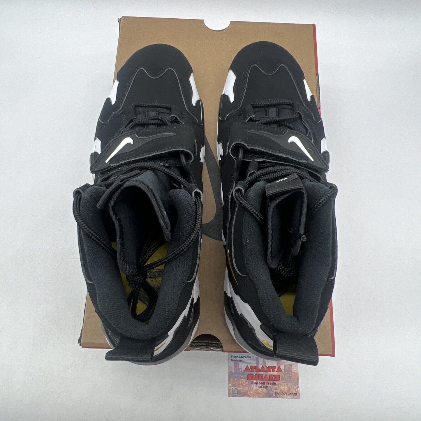 Size 12 - Nike Air DT Max ’96 2024 Black White Yellow Suede (HM8249-001)