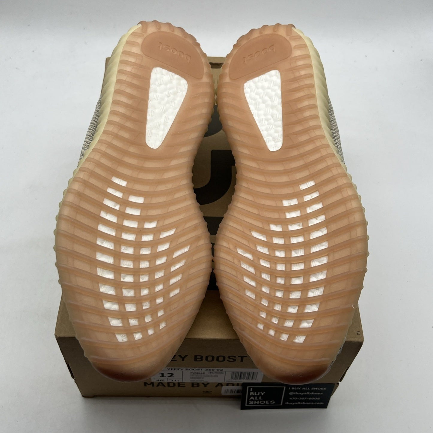 Size 12 - Yeezy Boost 350 V2 Citrin Non-Reflective (FW3042)