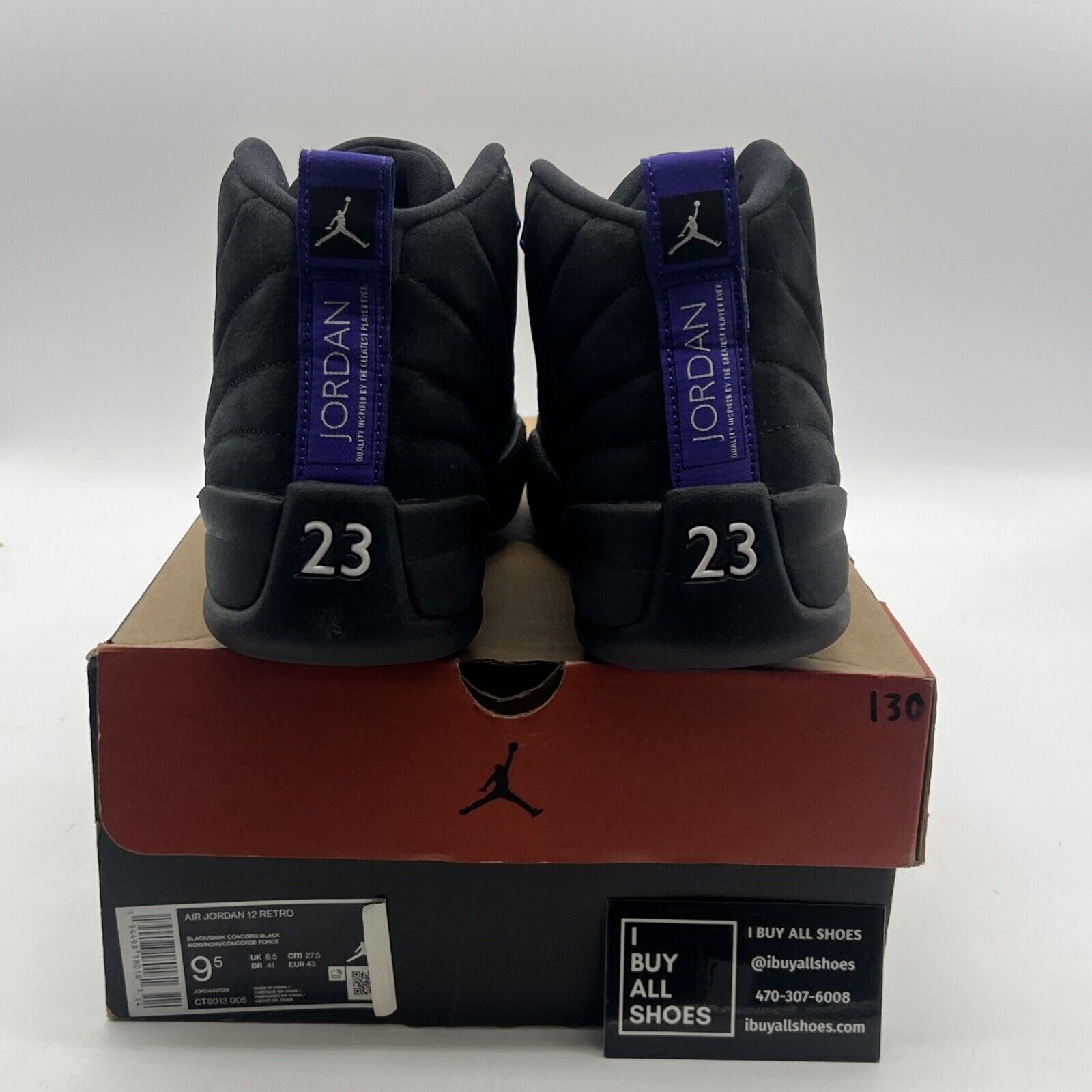 Size 9.5 - Air Jordan 12 Retro Dark Concord (CT8013-005)