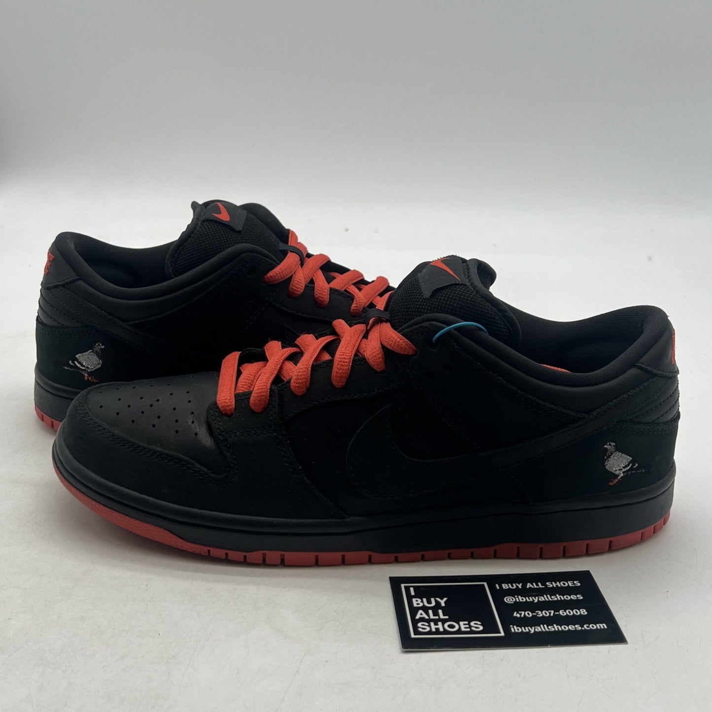 Size 10 - Jeff Staple x Nike Dunk Pro SB Low Black Pigeon (883232-008)