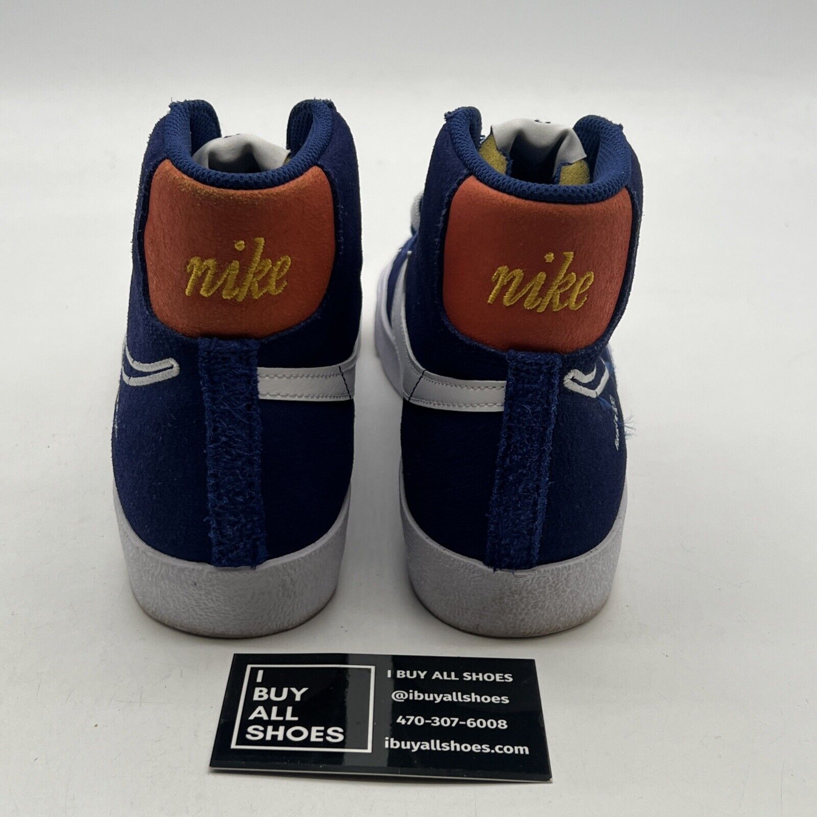 Size 8 - Nike Blazer '77 Mid First Use - Deep Royal Blue (DC3433-400)