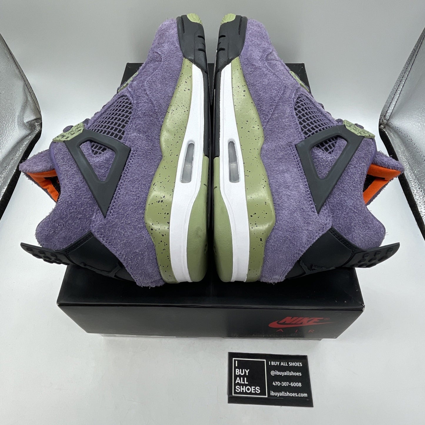 Size 12W - Air Jordan 4 Retro Mid Canyon Purple (AQ9129-500)