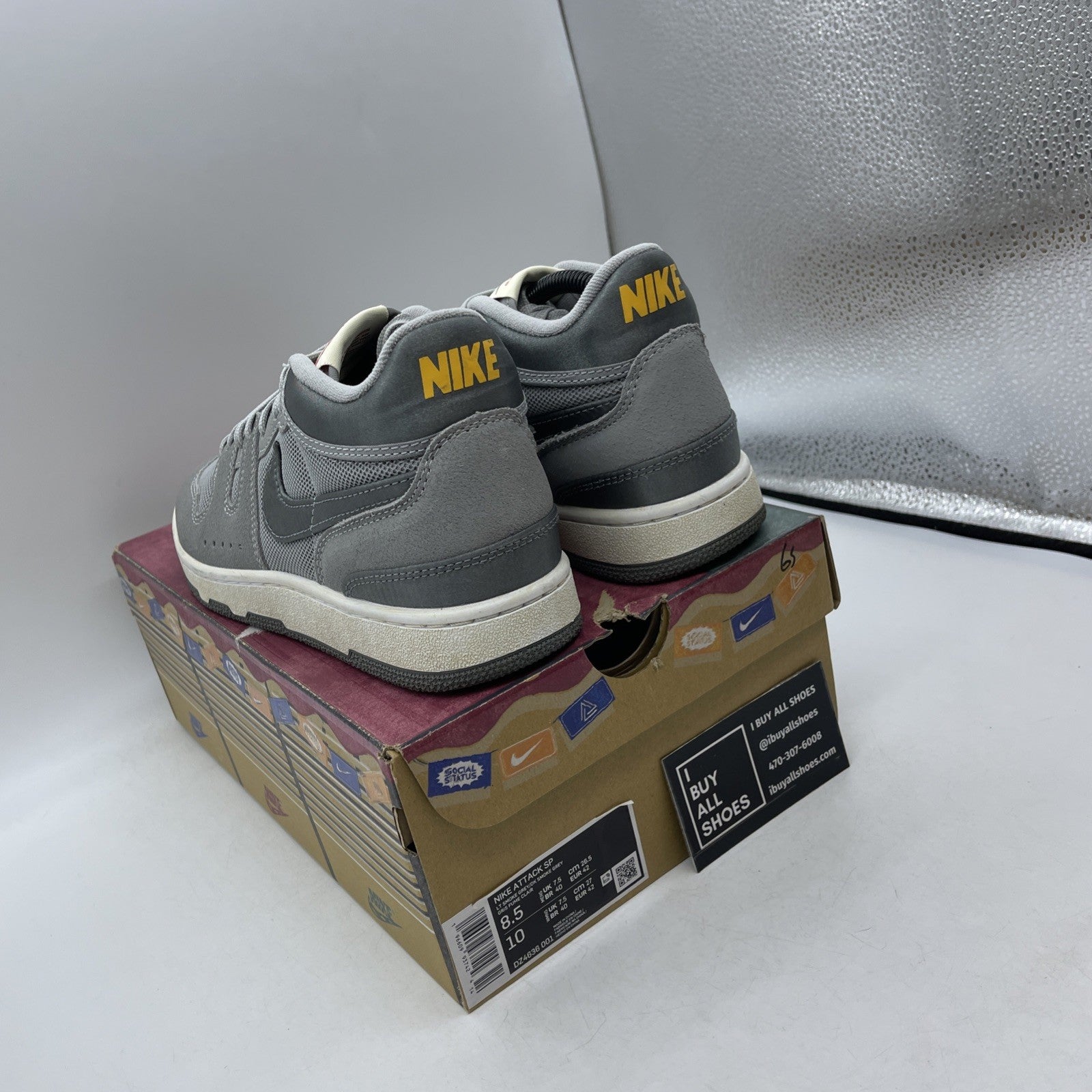Size 8.5 - Nike Social Status x Mac Attack SP Split Vision (DZ4636-001)