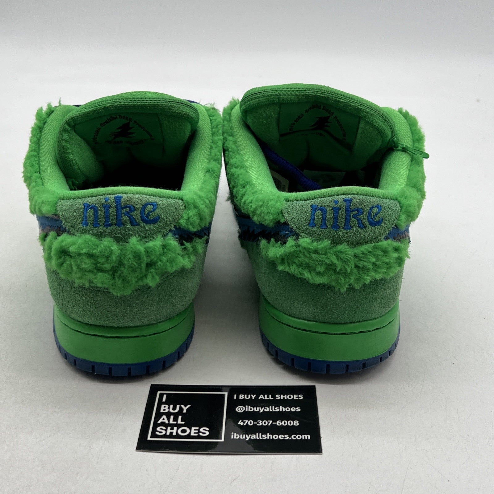 Size 11 - Nike SB Dunk Low x Grateful Dead Green Bear 2020 (CJ5378-300)