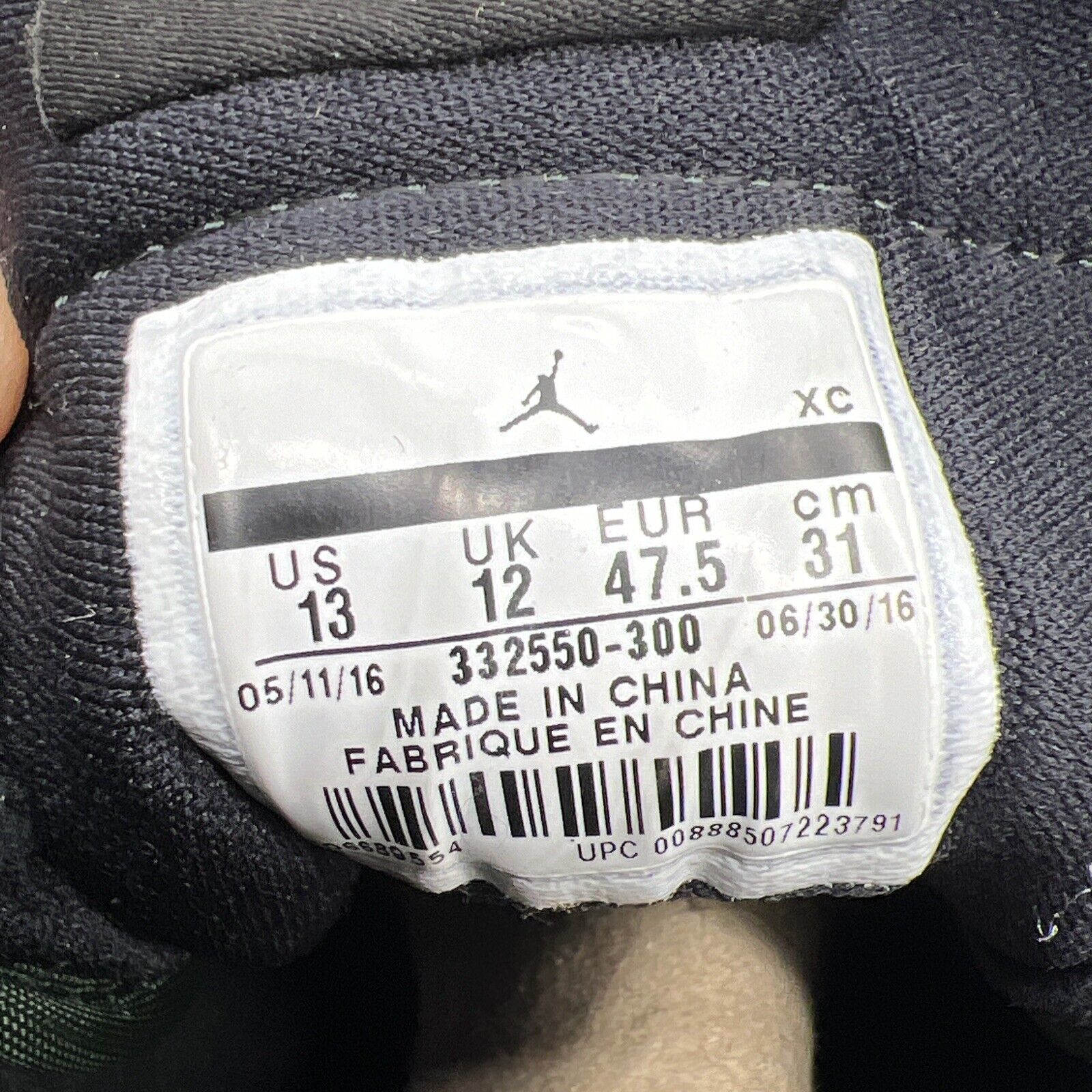 Size 13 - Air Jordan 1 High Anti-Gravity Machines (332550-300)