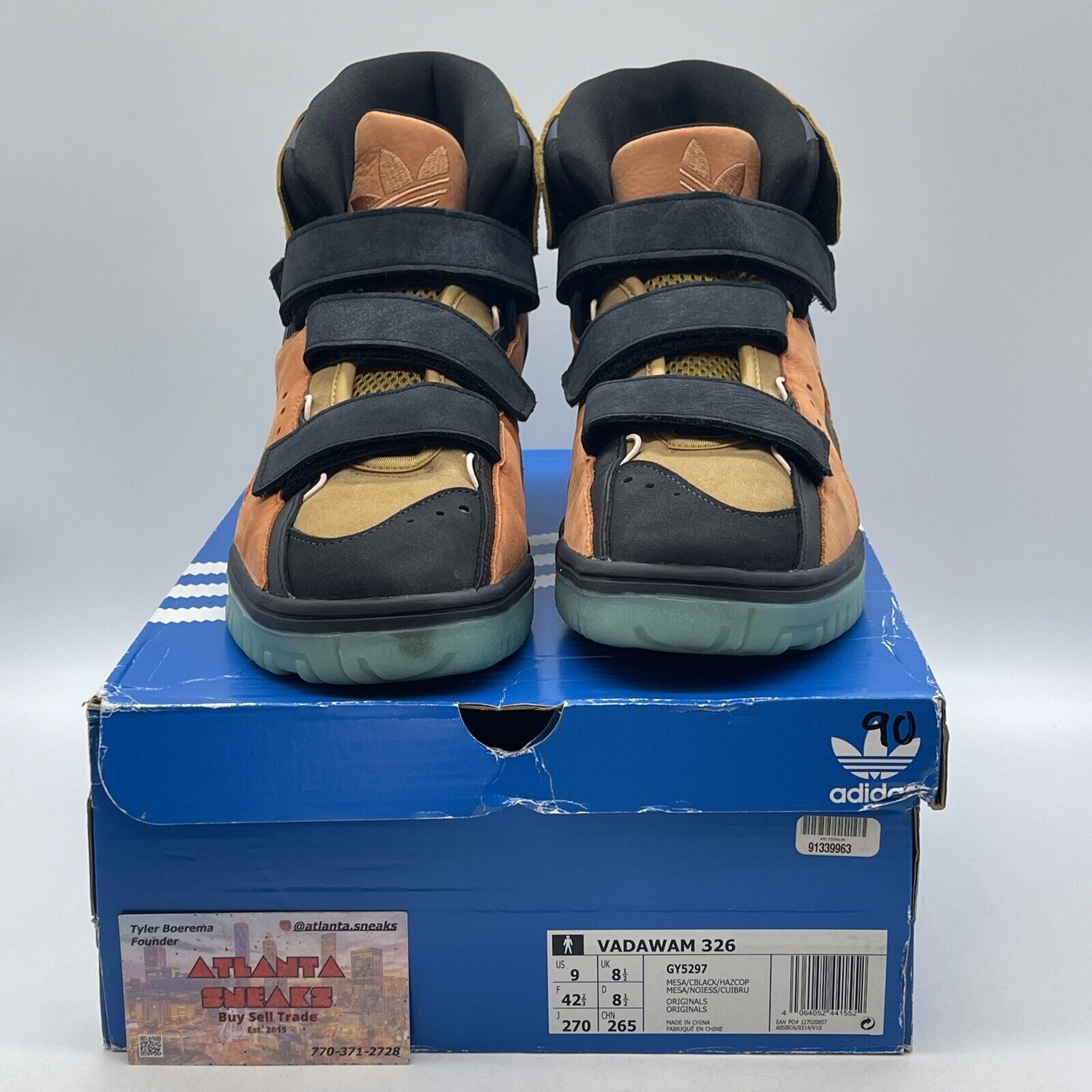 Size 9 - adidas Kid Cudi x Vadawam 326 Mesa Hazy Copper Suede Leather  (GY5297)