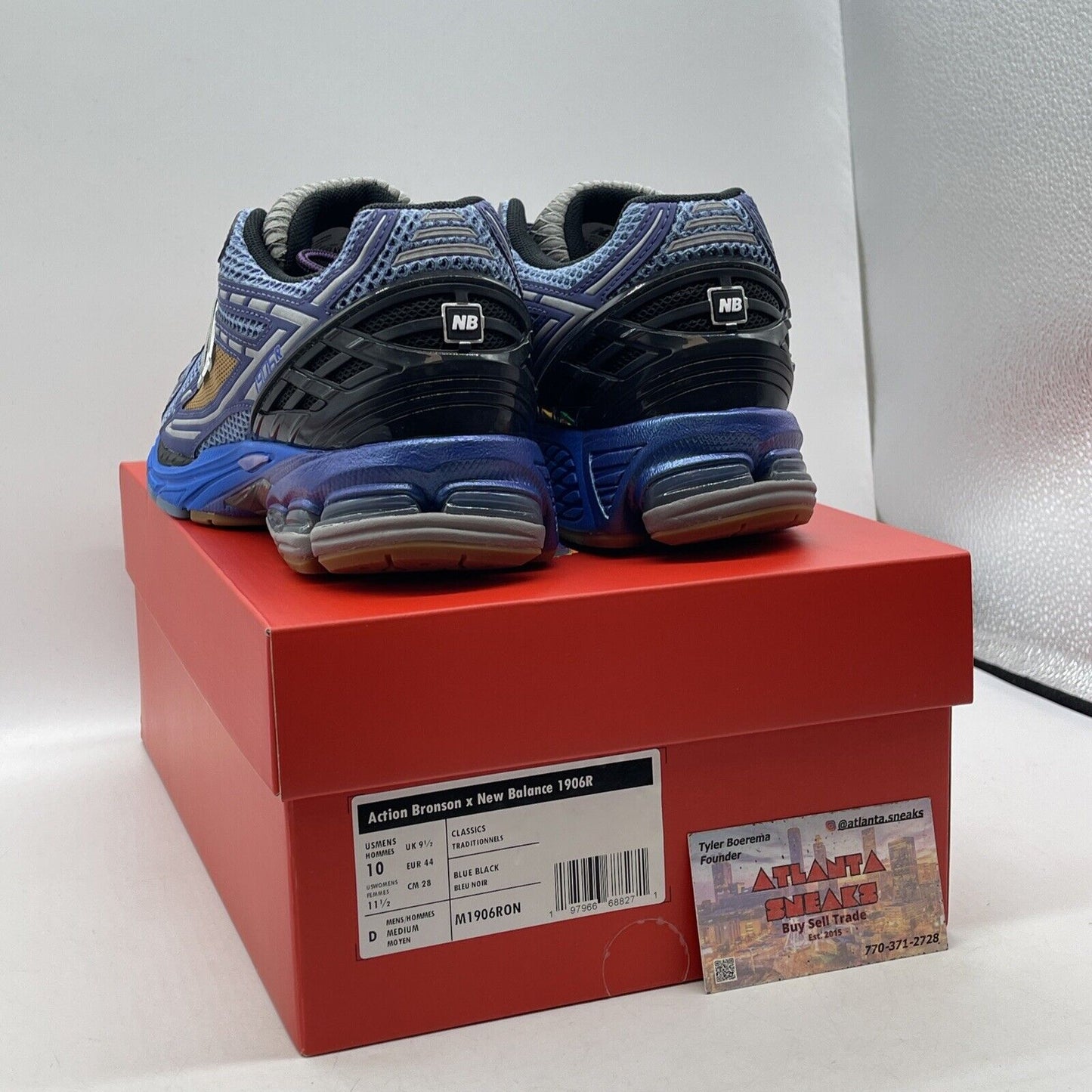 Size 10 - New Balance Action Bronson x 1906R Medusa Azul Purple (M1906RON)
