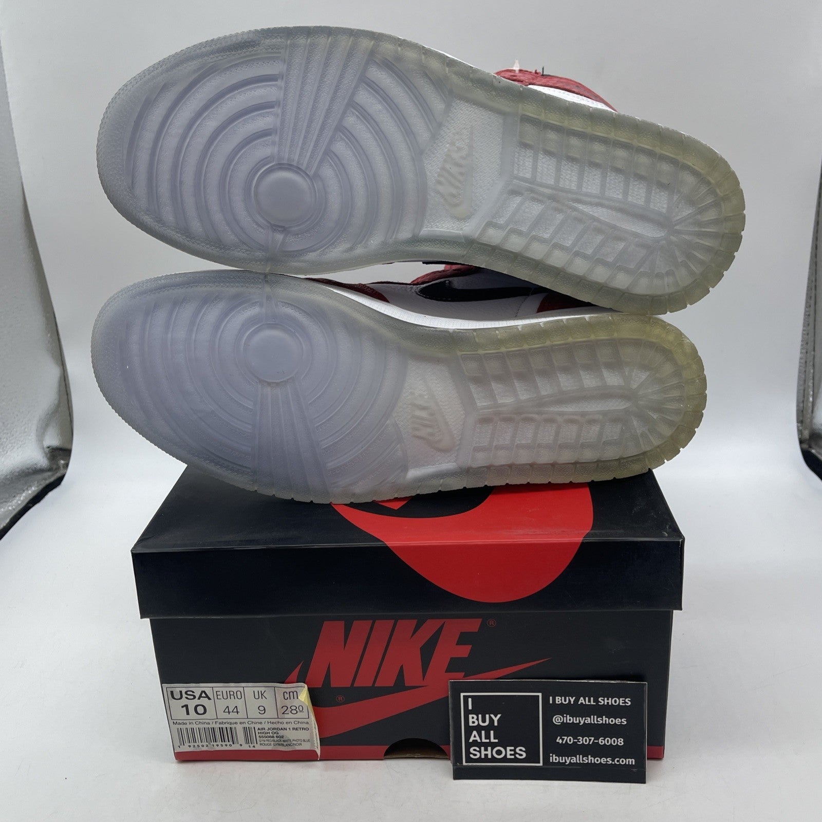 Size 10 - Air Jordan 1 Retro OG Special Box x Marvel High Origin Story