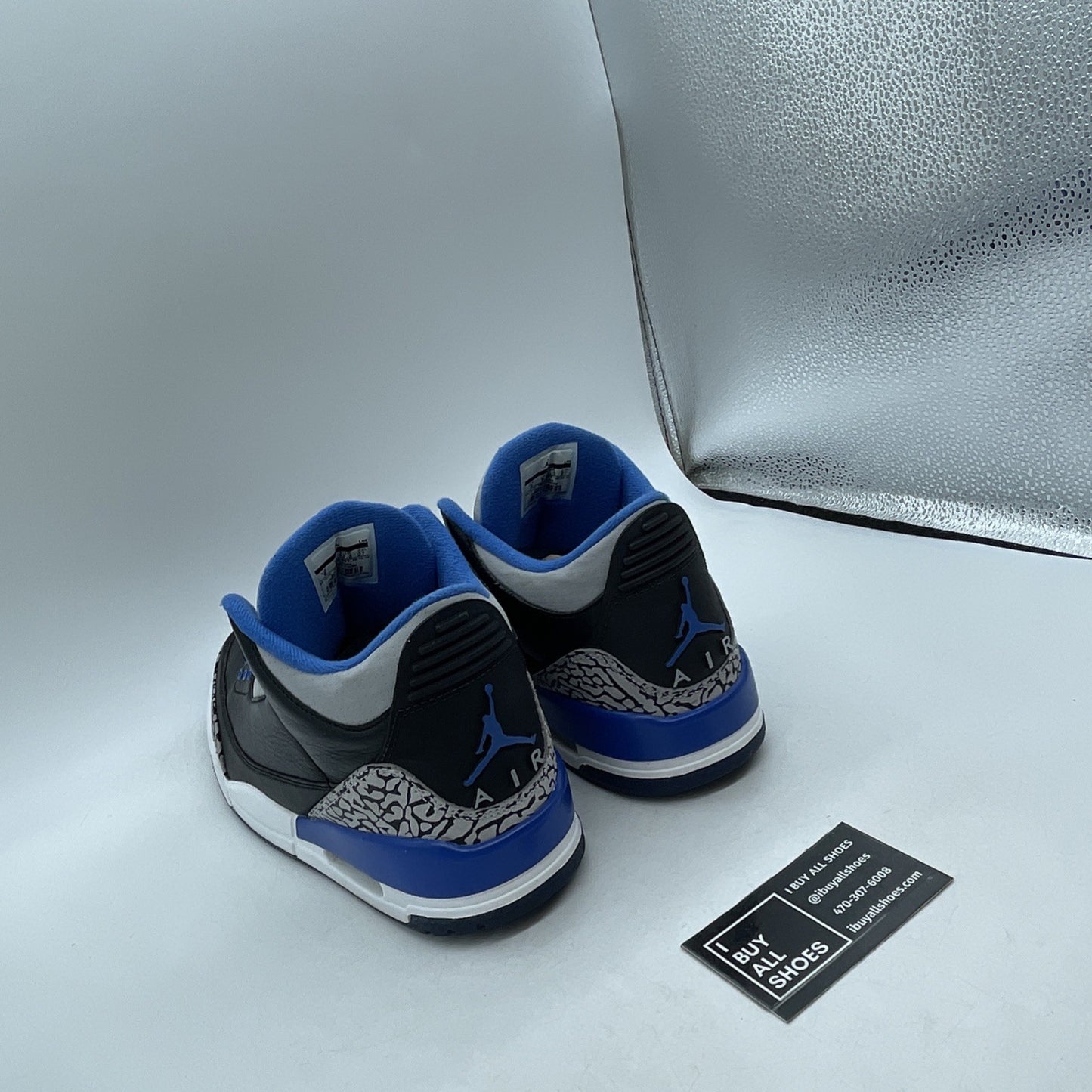 Size 9 - Air Jordan 3 Retro Sport Blue (136064-007)