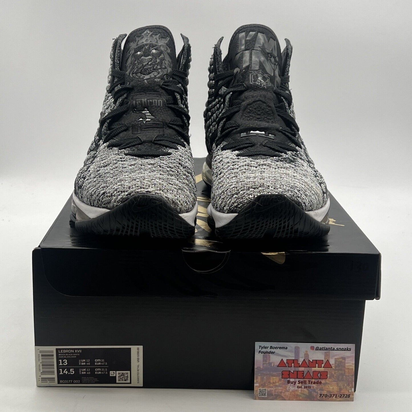 Size 13 - Nike LeBron 17 In The Arena (BQ3177-002)