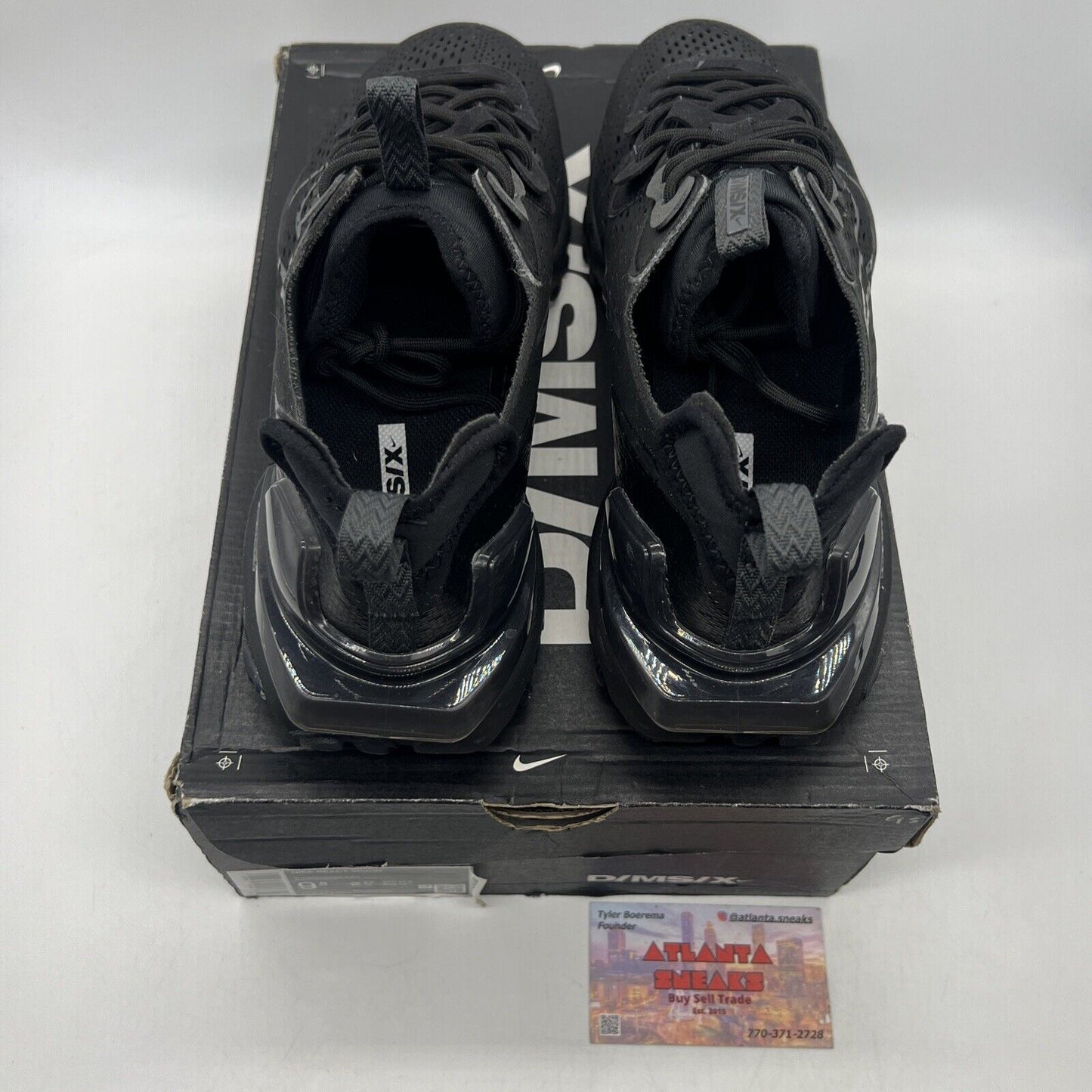 Size 9.5 - Nike React Vision Triple Black (CD4373-004)