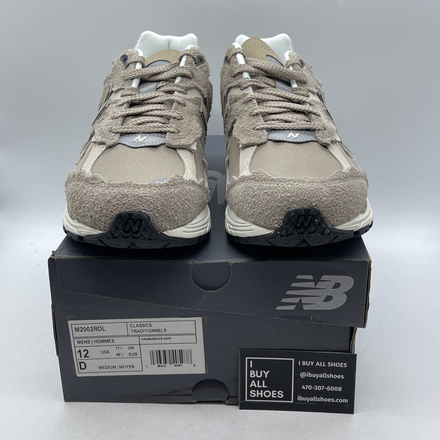 Size 12 - New Balance 2002R Protection Pack Driftwood (M2002RDL)
