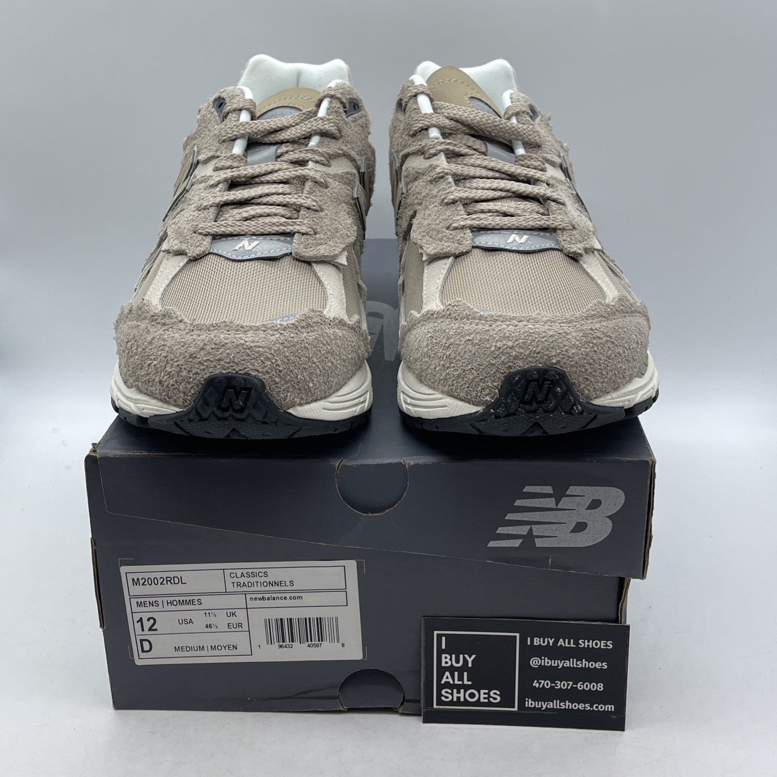 Size 12 - New Balance 2002R Protection Pack Driftwood (M2002RDL)
