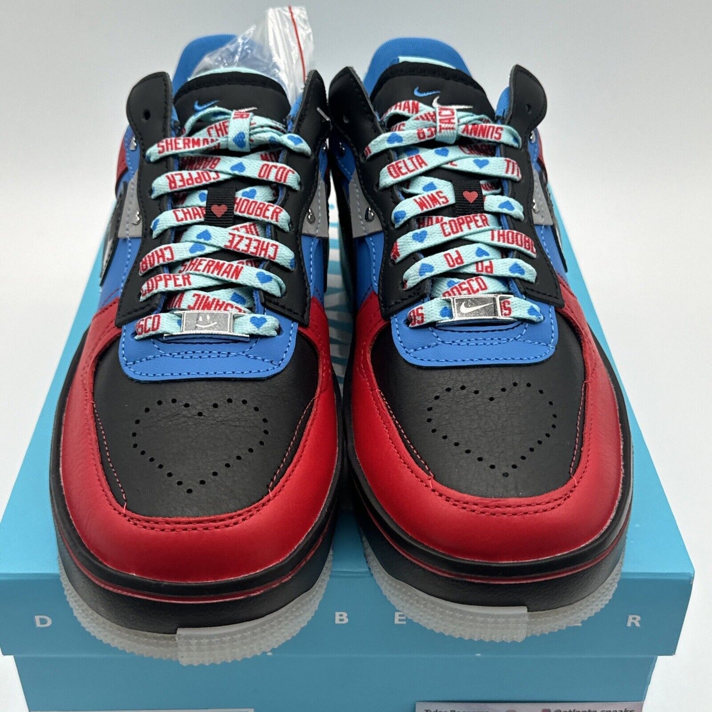 Size 10 - Nike Air Force 1 Fontanka Doernbecher 2022 USA blue Red Unc Cidni OG