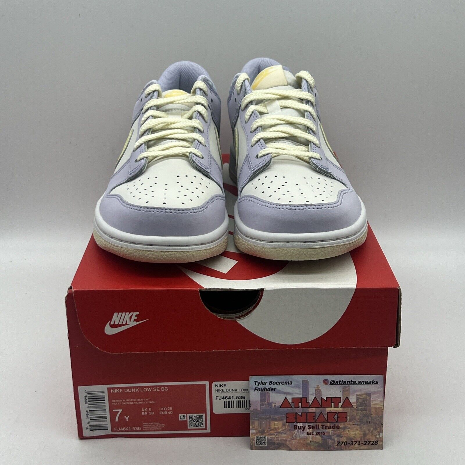 Nike Dunk Low SE BG Easter 2023 FJ4641-536 Size 7Y Brand New Og All