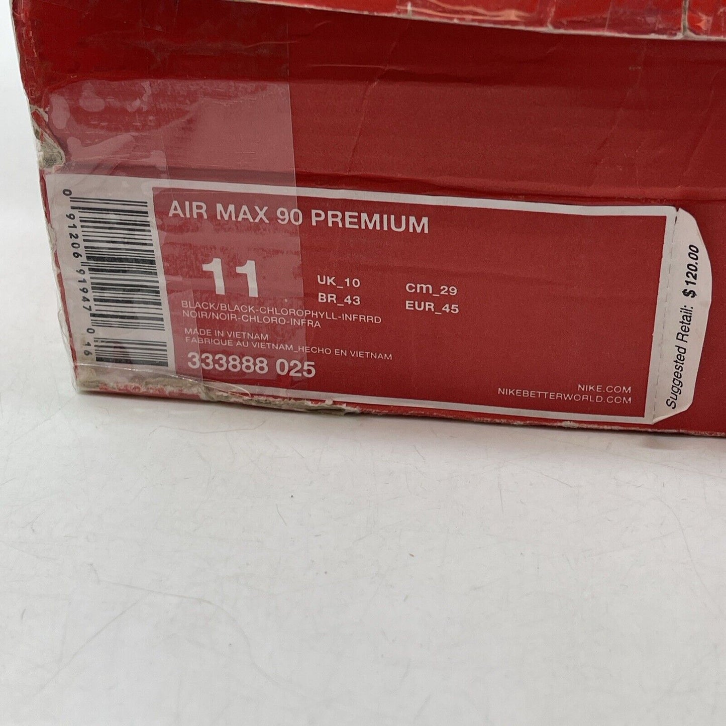Size 11 - Nike Atmos x Air Max 90 Premium Duck Camo Suede Leather (333888-025)