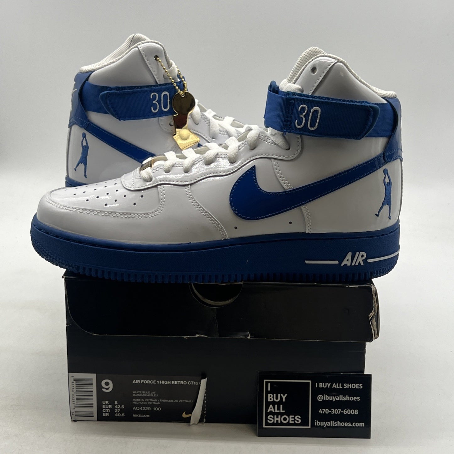 Size 9 - Nike Air Force 1 Sheed High Rude Awakening (AQ4229-100)