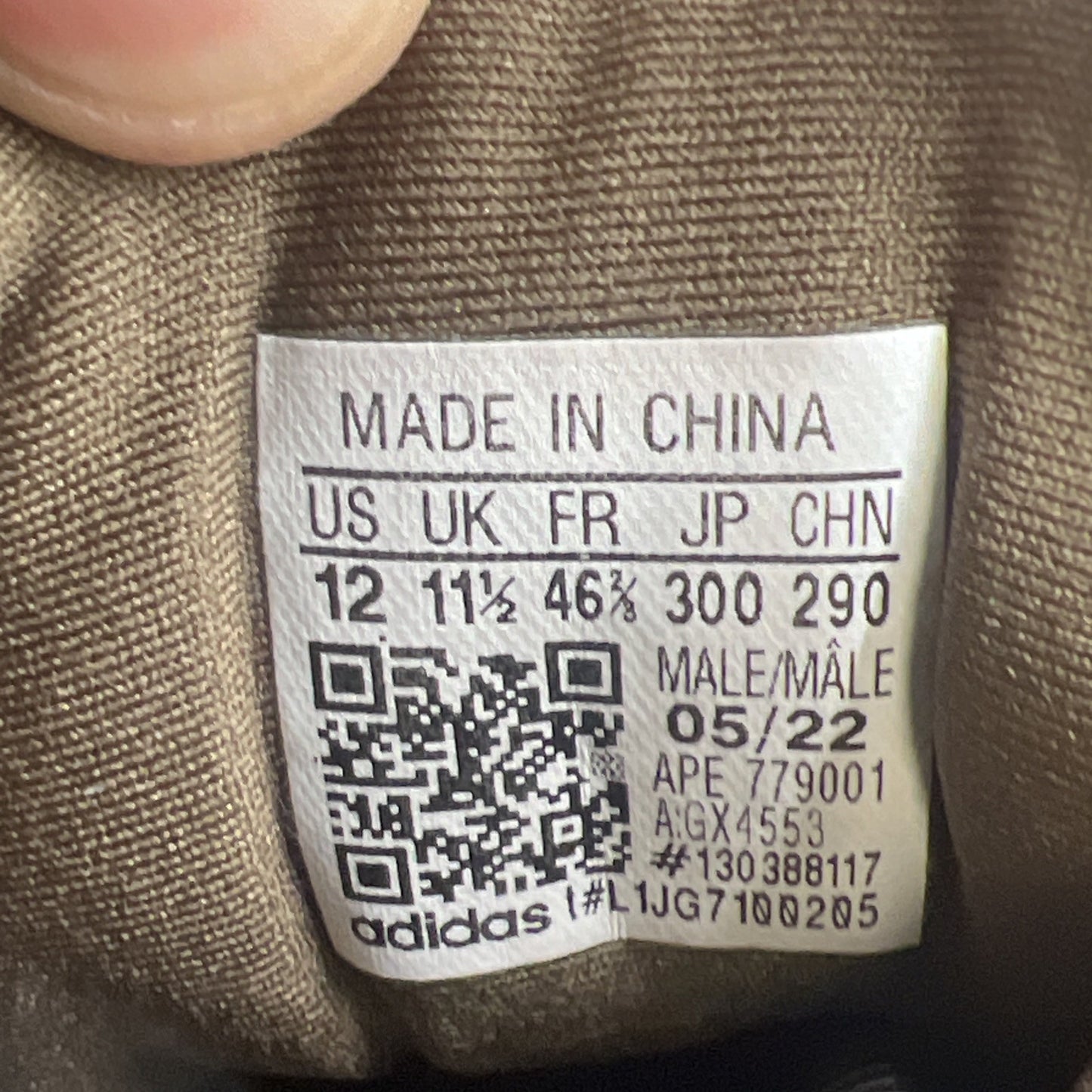 Size 12 - adidas Yeezy 500 High Taupe Black (GX4553)