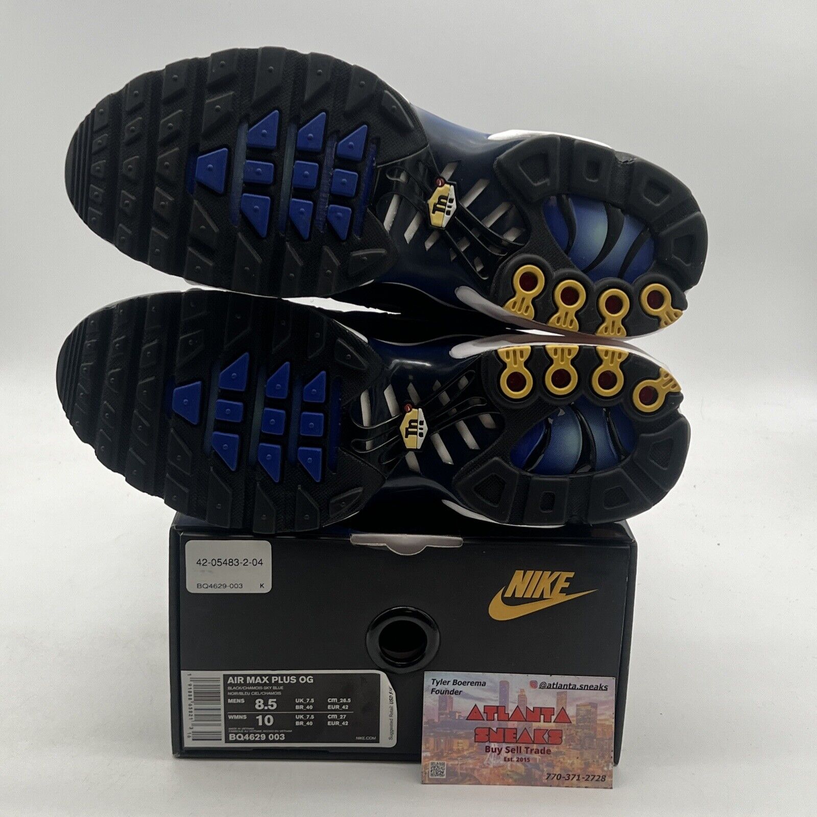 Size 8.5 - Nike Air Max Plus 2018 Hyper Blue (BQ4629-003)